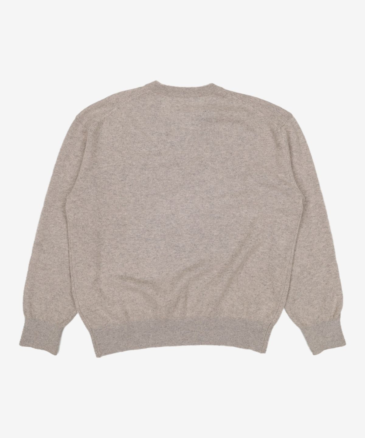 브라운야드(BROWNYARD) 엑스트라 슈퍼 파인 브이넥 니트, 올리브 5