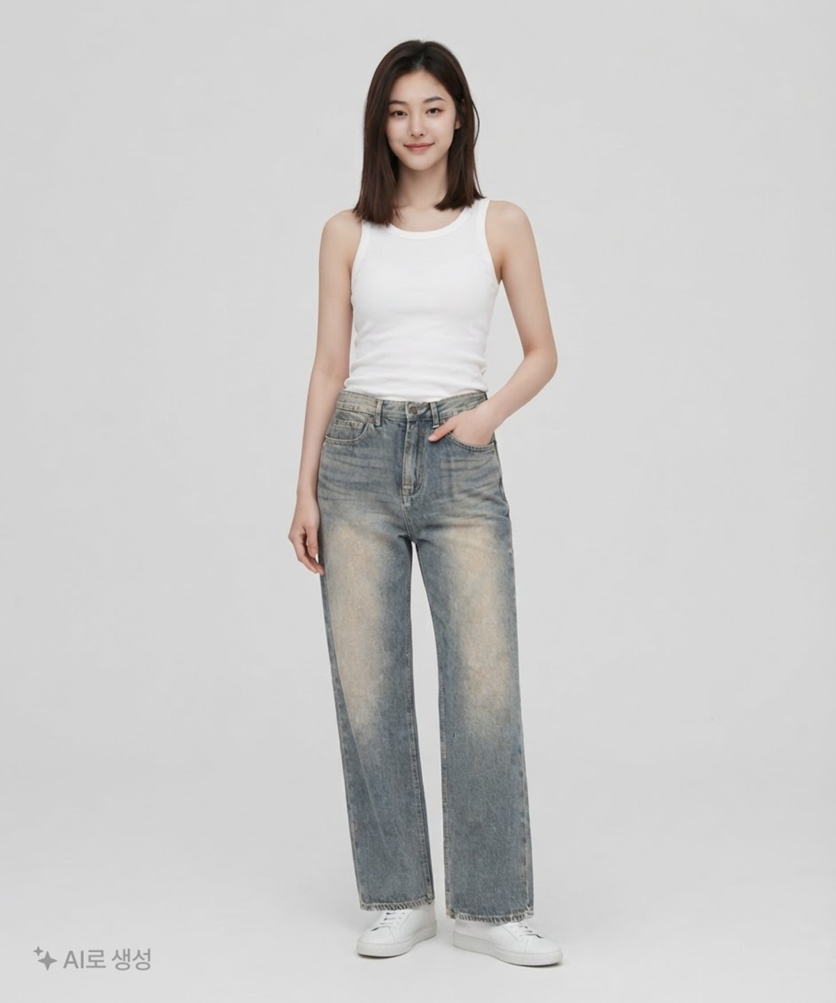 브랜디드(BRANDED) 청/데님 팬츠 28