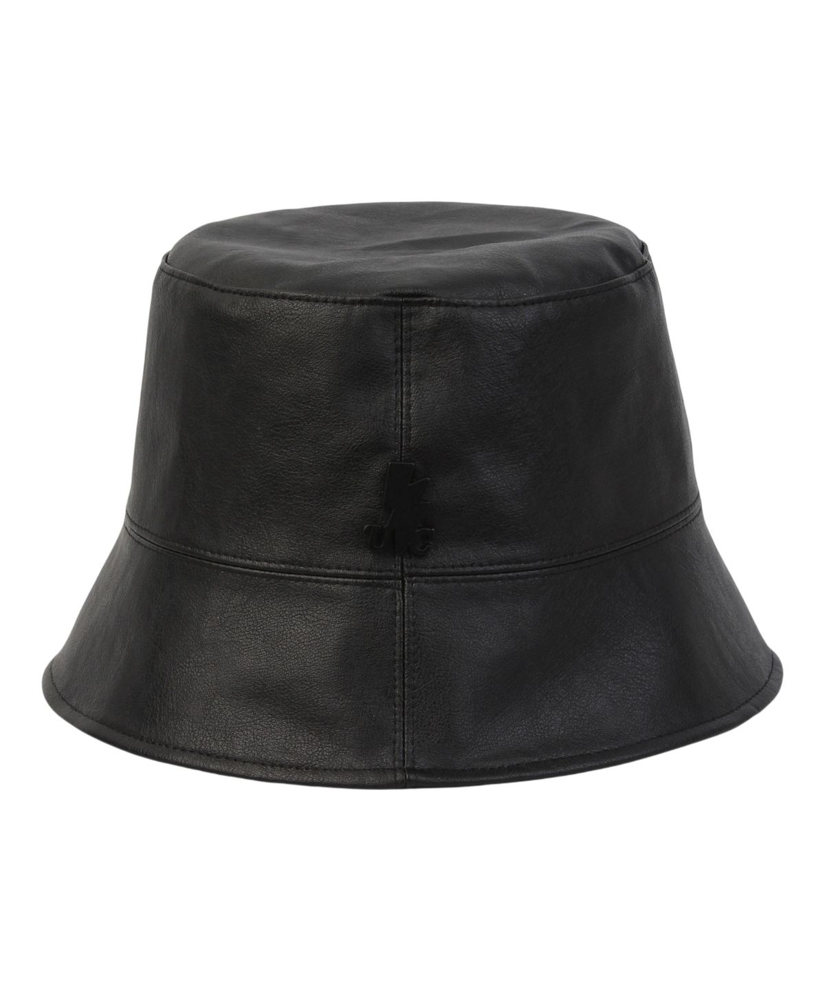 유니버셜 케미스트리(UNIVERSAL CHEMISTRY) Leather Black Drop Bucket Hat 버킷햇