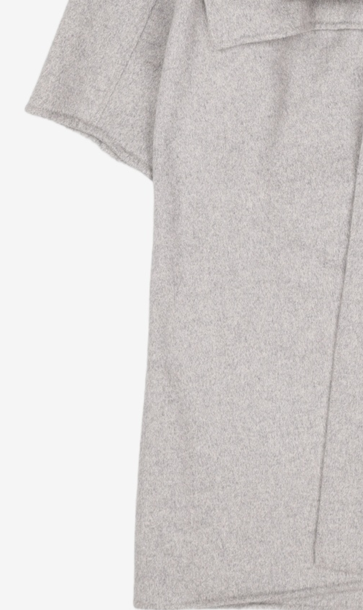 메종미네드(MAISON MINED) HANDMADE OVERSIZED DOUBLE COAT GREY S