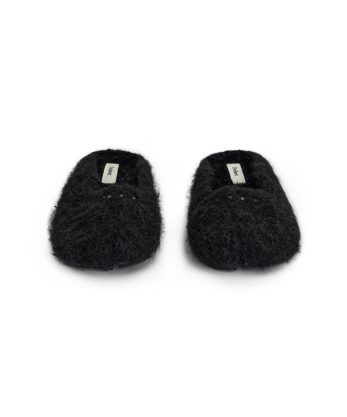 다이닛(DEINET) TABI STUD POINT SLIPPERS IN BLACK