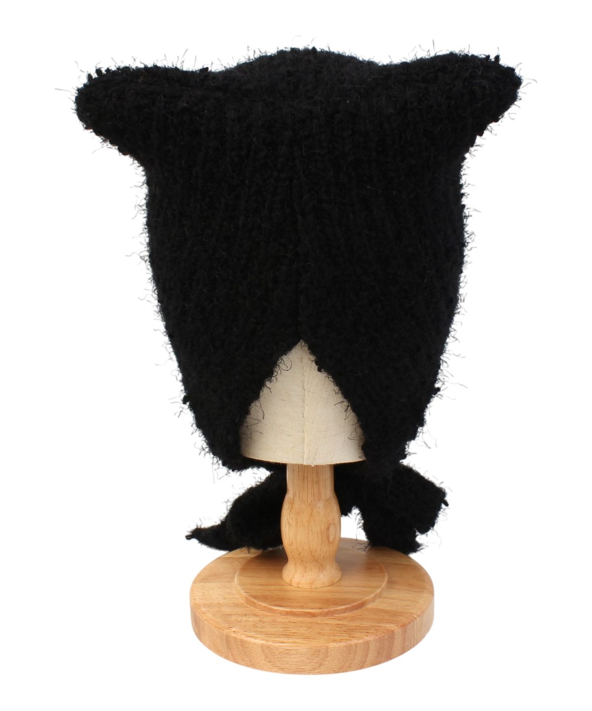유니버셜 케미스트리(UNIVERSAL CHEMISTRY) Cat Wool Logo Black Bonnet Hat 고양이모자