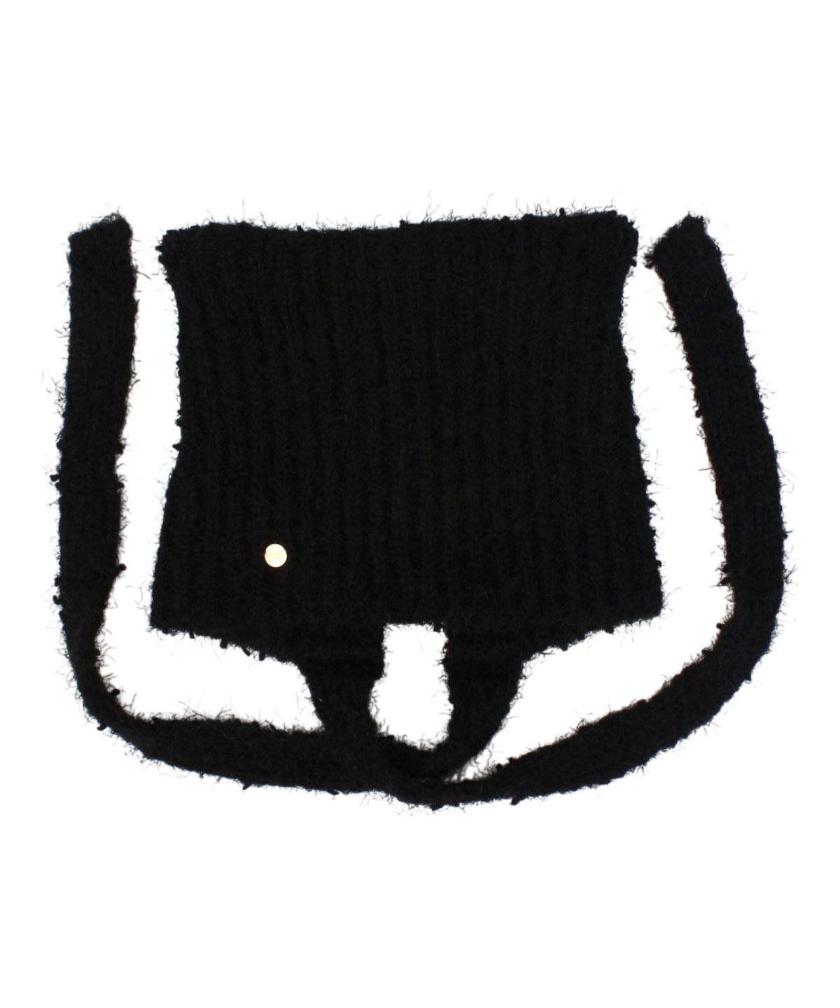 유니버셜 케미스트리(UNIVERSAL CHEMISTRY) Cat Wool Logo Black Bonnet Hat 고양이모자