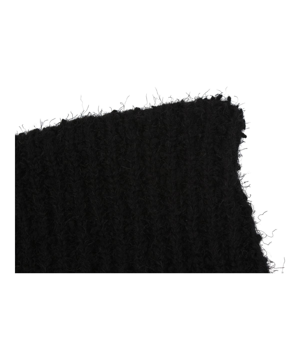 유니버셜 케미스트리(UNIVERSAL CHEMISTRY) Cat Wool Logo Black Bonnet Hat 고양이모자