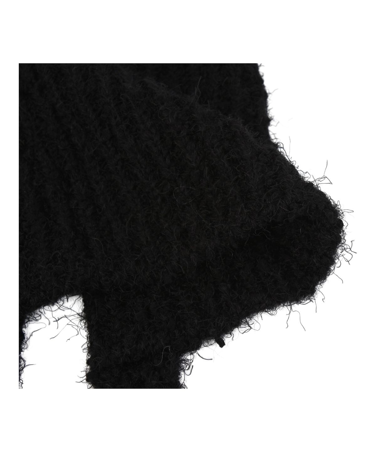 유니버셜 케미스트리(UNIVERSAL CHEMISTRY) Cat Wool Logo Black Bonnet Hat 고양이모자