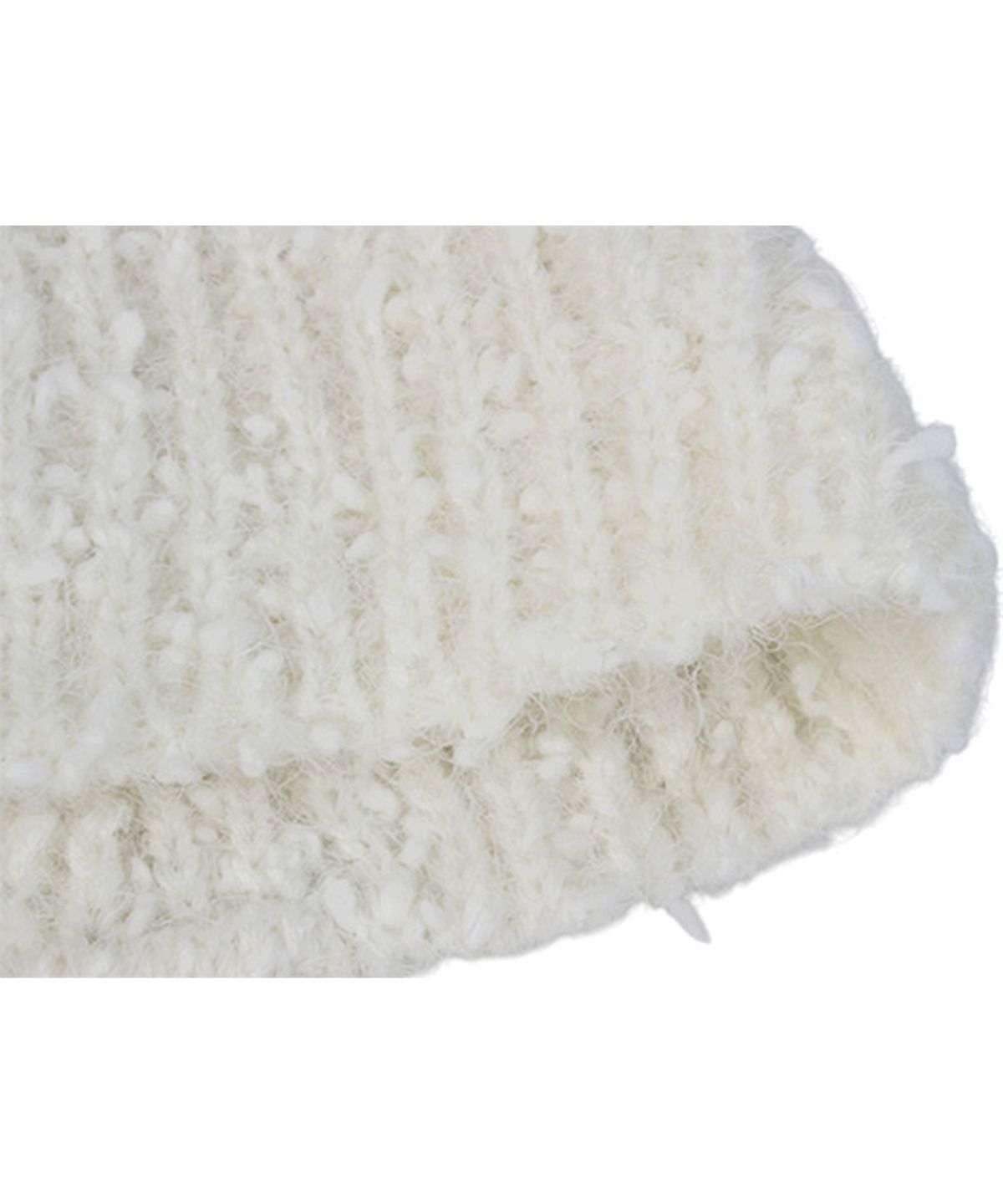 유니버셜 케미스트리(UNIVERSAL CHEMISTRY) Cat Wool Logo Ivory Bonnet Hat 고양이모자