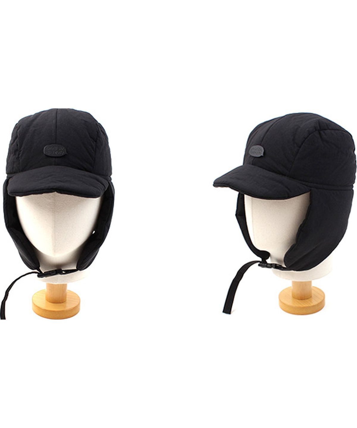 유니버셜 케미스트리(UNIVERSAL CHEMISTRY) Bubble Padding Black Trooper Hat 귀달이모자