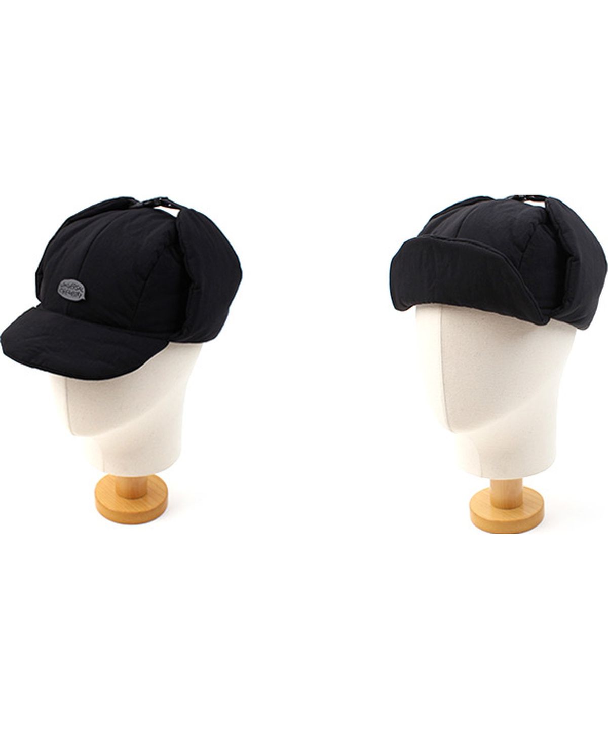유니버셜 케미스트리(UNIVERSAL CHEMISTRY) Bubble Padding Black Trooper Hat 귀달이모자