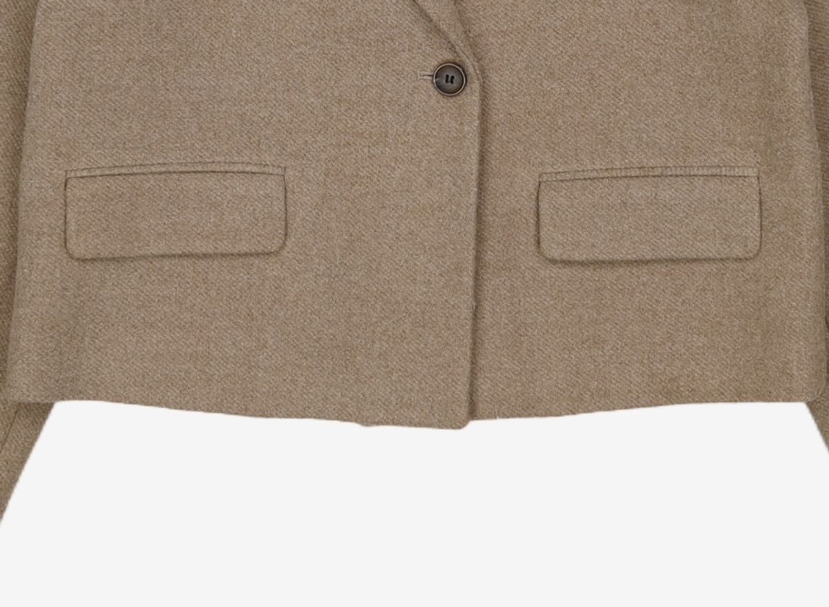미쏘(MIXXO) 테일러드 반더블 숏자켓 MIWJKAC1QG L