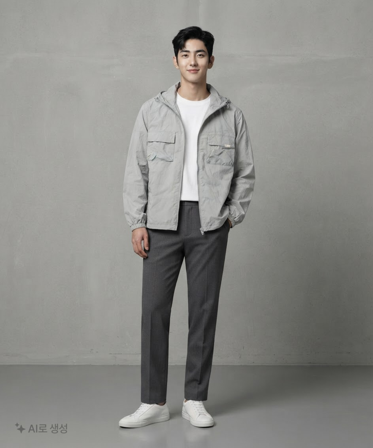 스노우피크 어패럴(SNOWPEAK APPAREL) 루트 아웃 포켓 바람막이 110