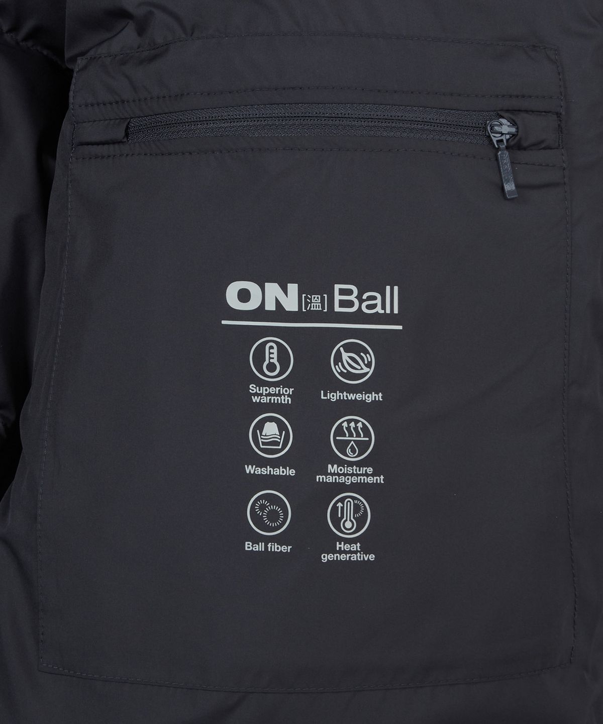 노스페이스(THE NORTH FACE) NJ3NS70C 남성 눕시 온볼 패딩 자켓 DARK GRAY