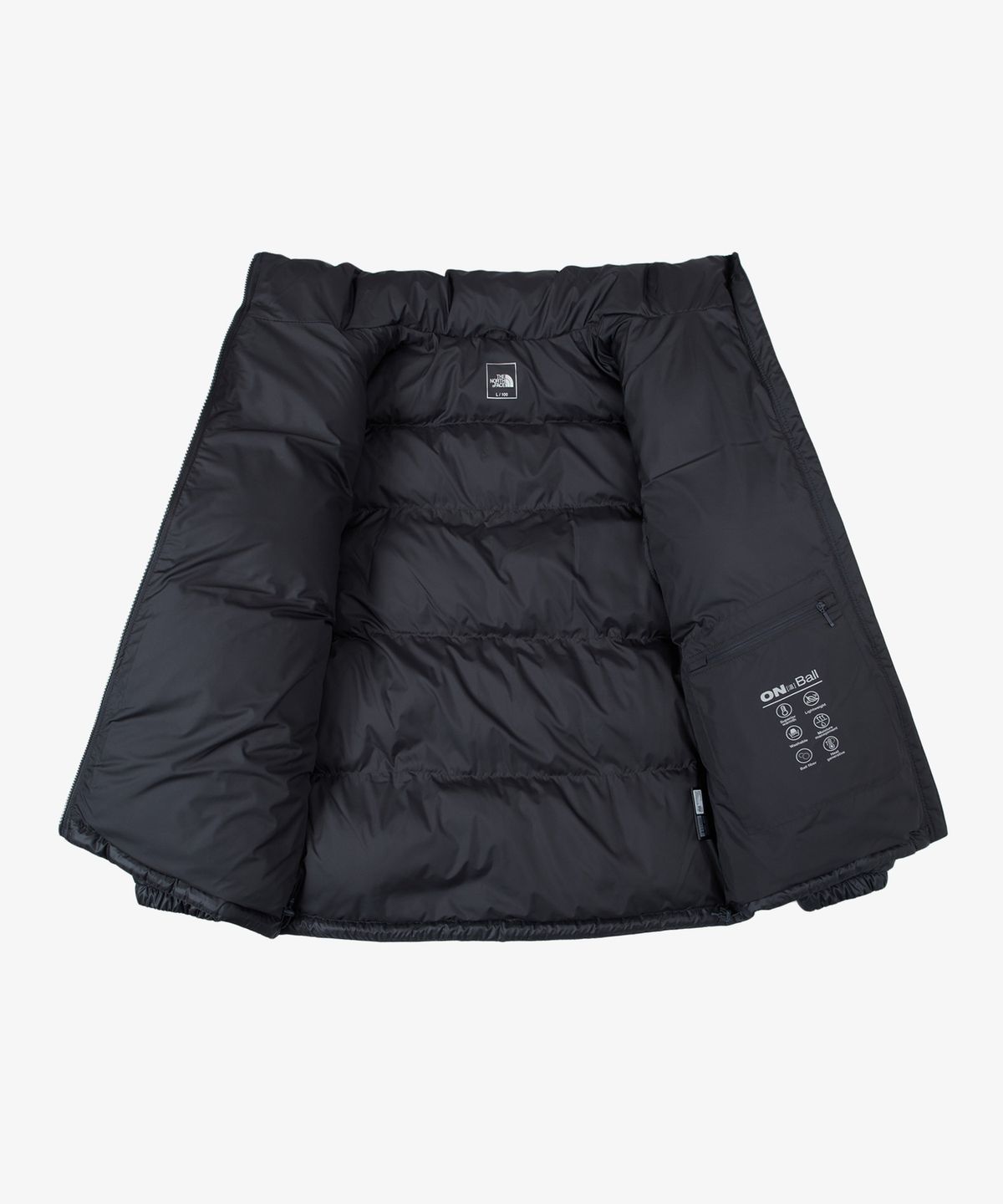 노스페이스(THE NORTH FACE) NJ3NS70C 남성 눕시 온볼 패딩 자켓 DARK GRAY