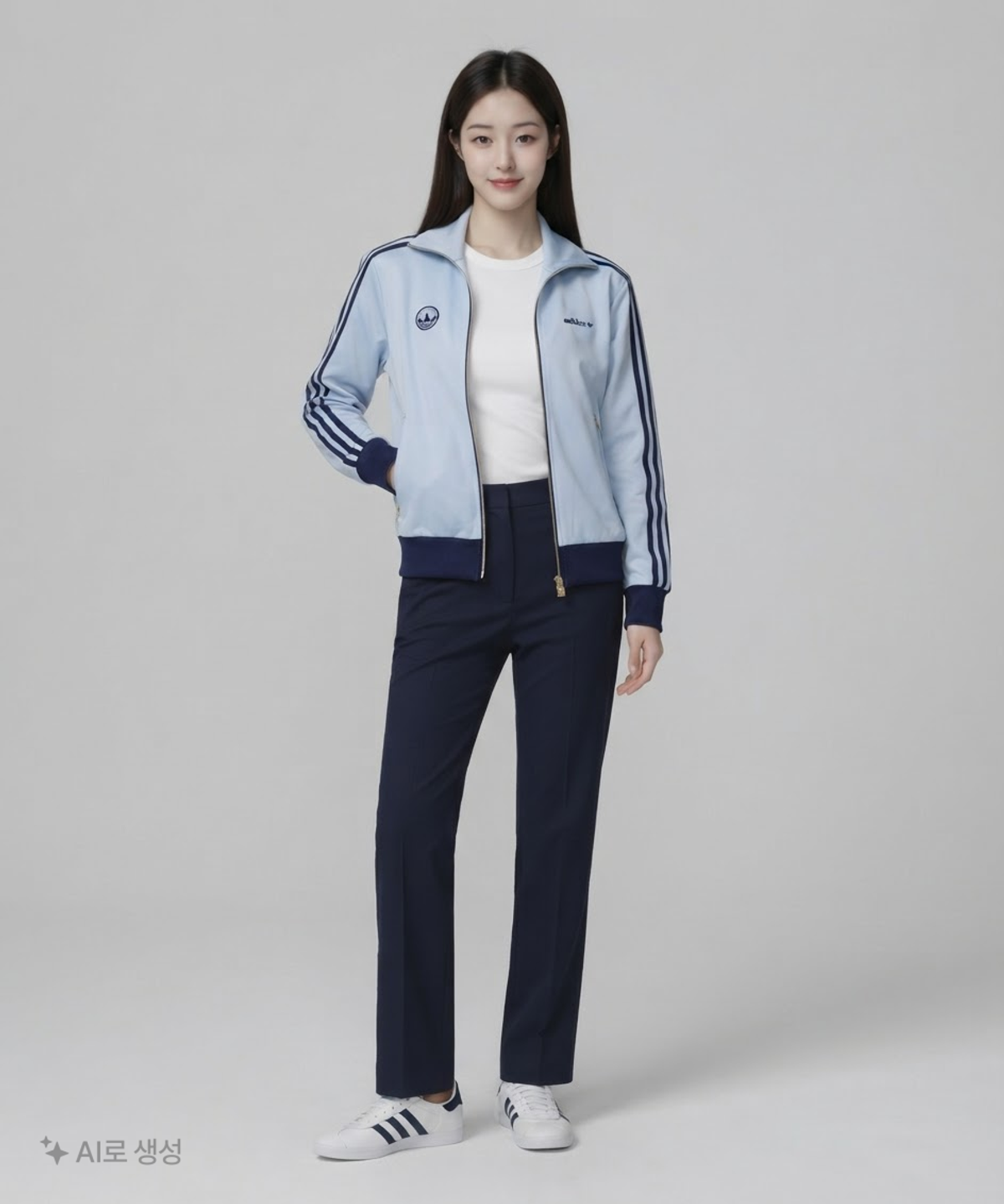 아디다스(ADIDAS) 파이어버드 트랙탑 - 스카이블루 / IX3542 M