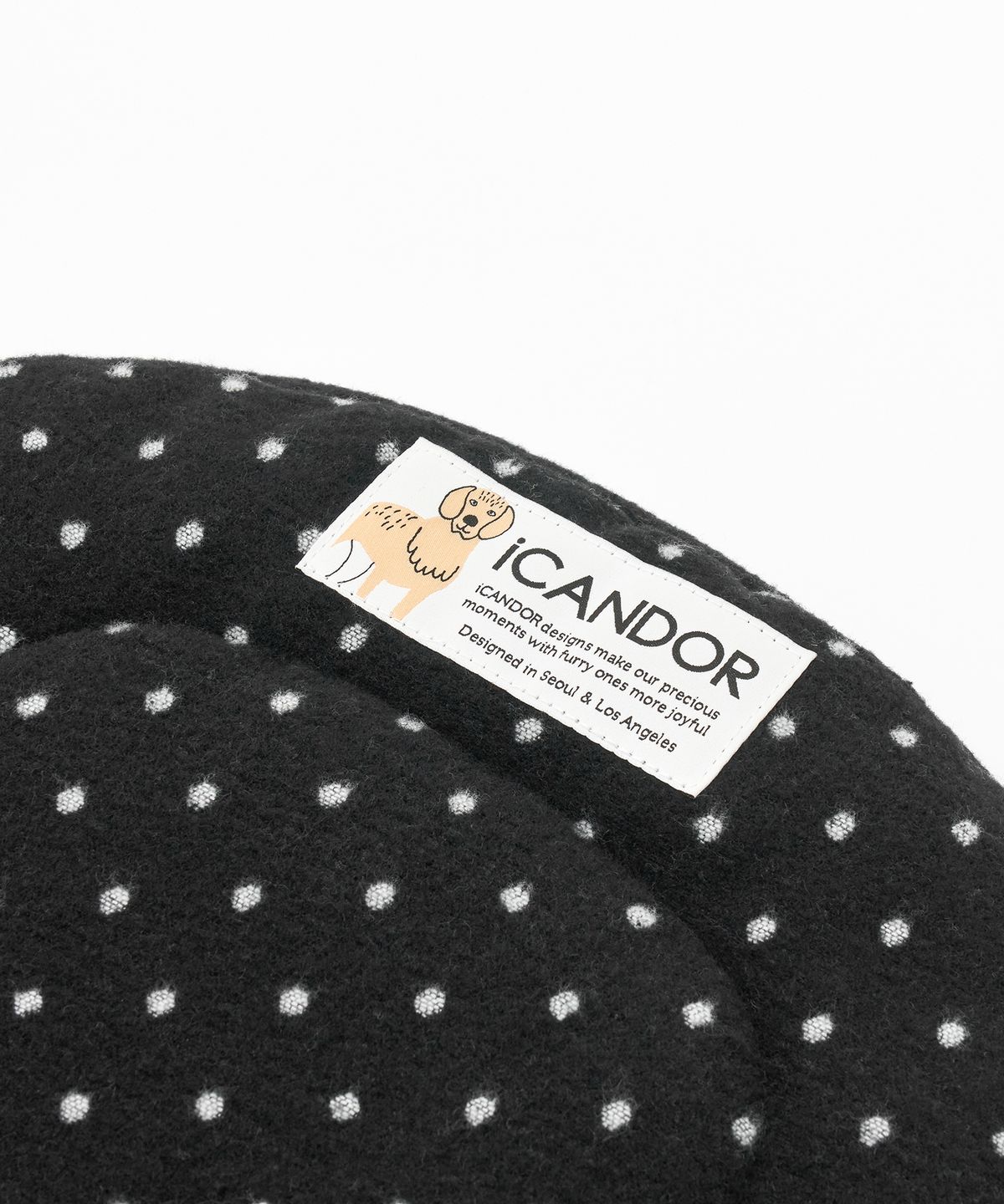 아이캔더(ICANDOR) 어반 네스트 쿠션_폴카 도트