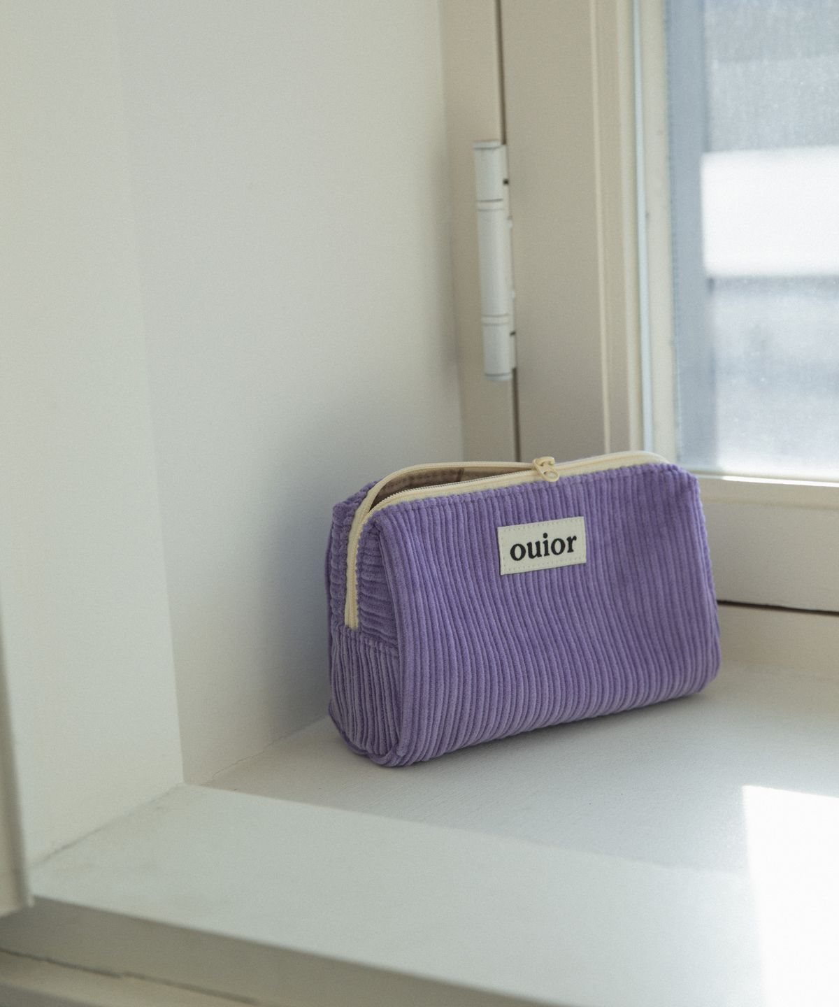 위올(OUIOR) [기프트박스]ouior everyday pouch_corduroy iris