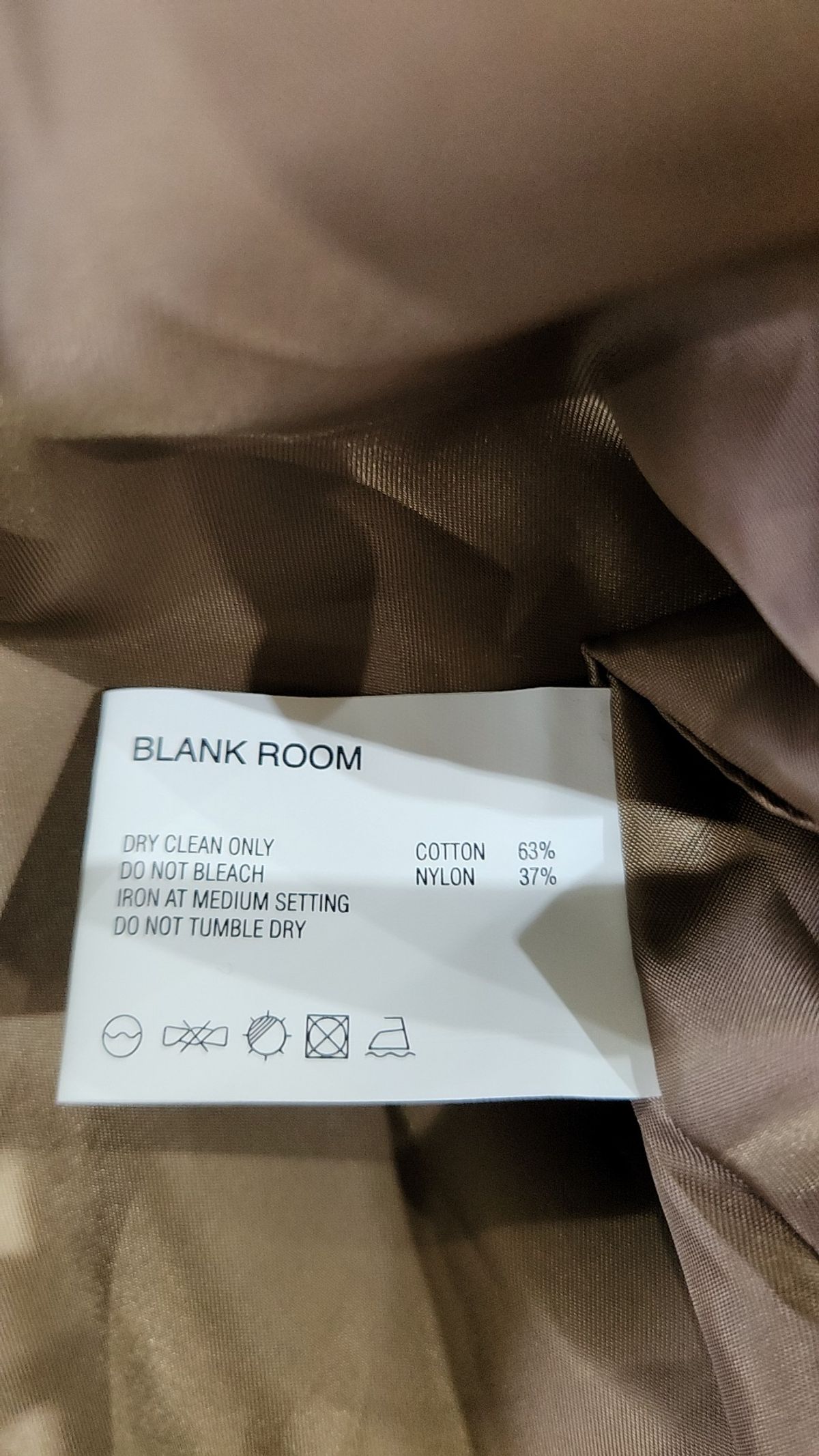 블랭크룸(BLANKROOM) 봄 가을 코트 1