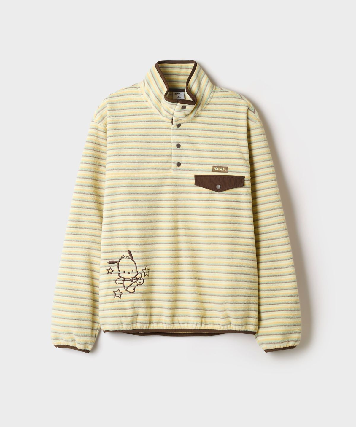 스파오(SPAO) [산리오캐릭터즈] 플리스 반집업(Beige)_SPFZG4TU02