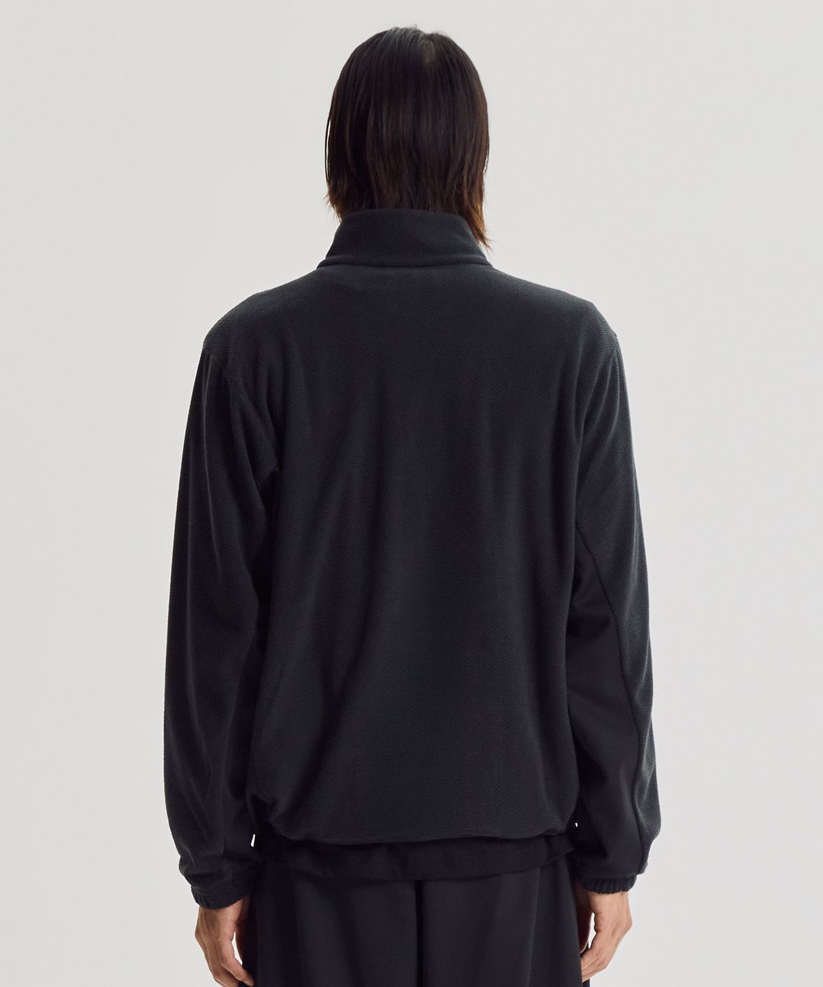 뉴발란스(NEW BALANCE) NBMDG42913 / UNI 에센셜 기모 플리스 집업 (BLACK)