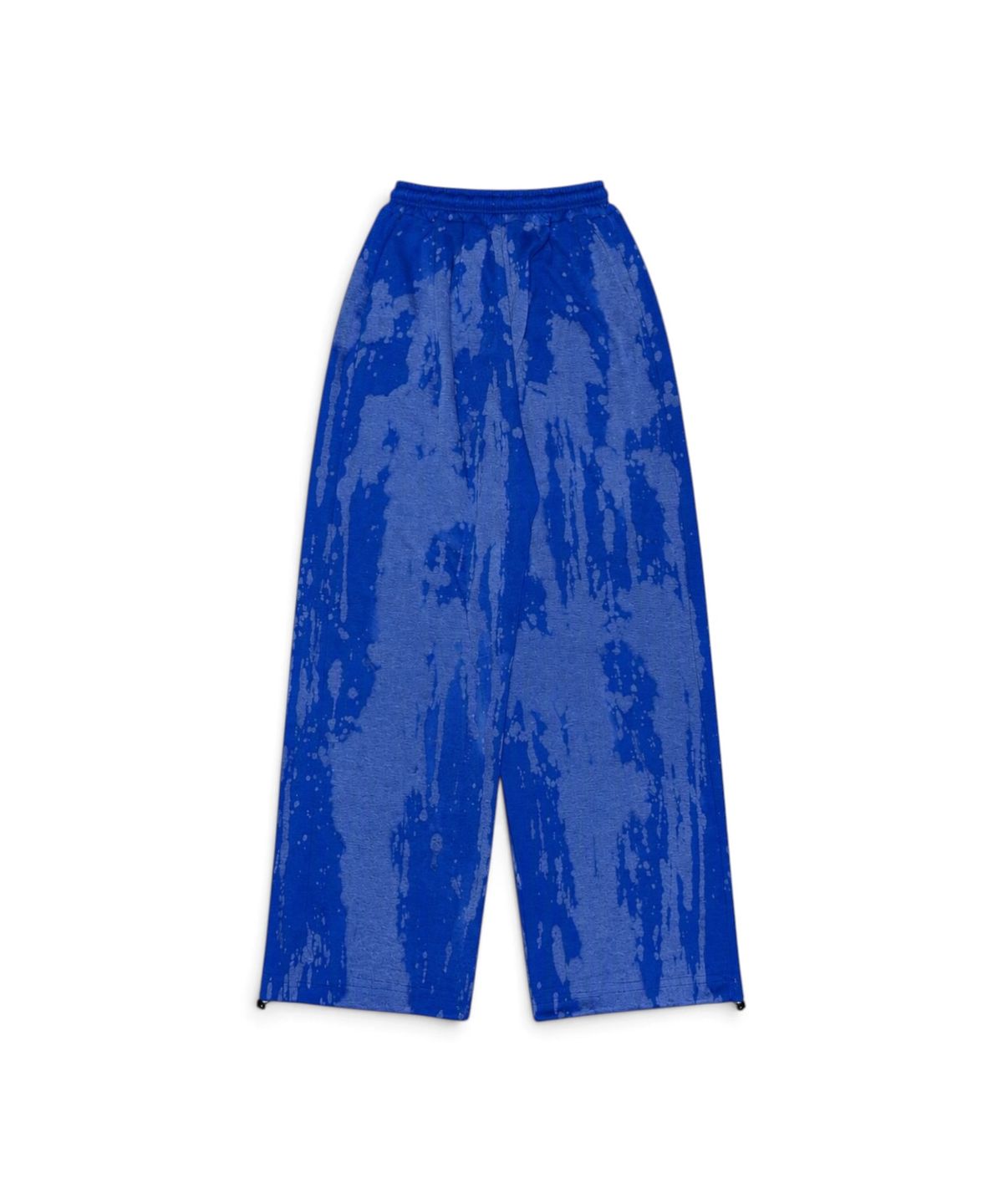 본슬리피(BORN SLIPPY) Drip Acid Wide Sweat Pants (Blue)