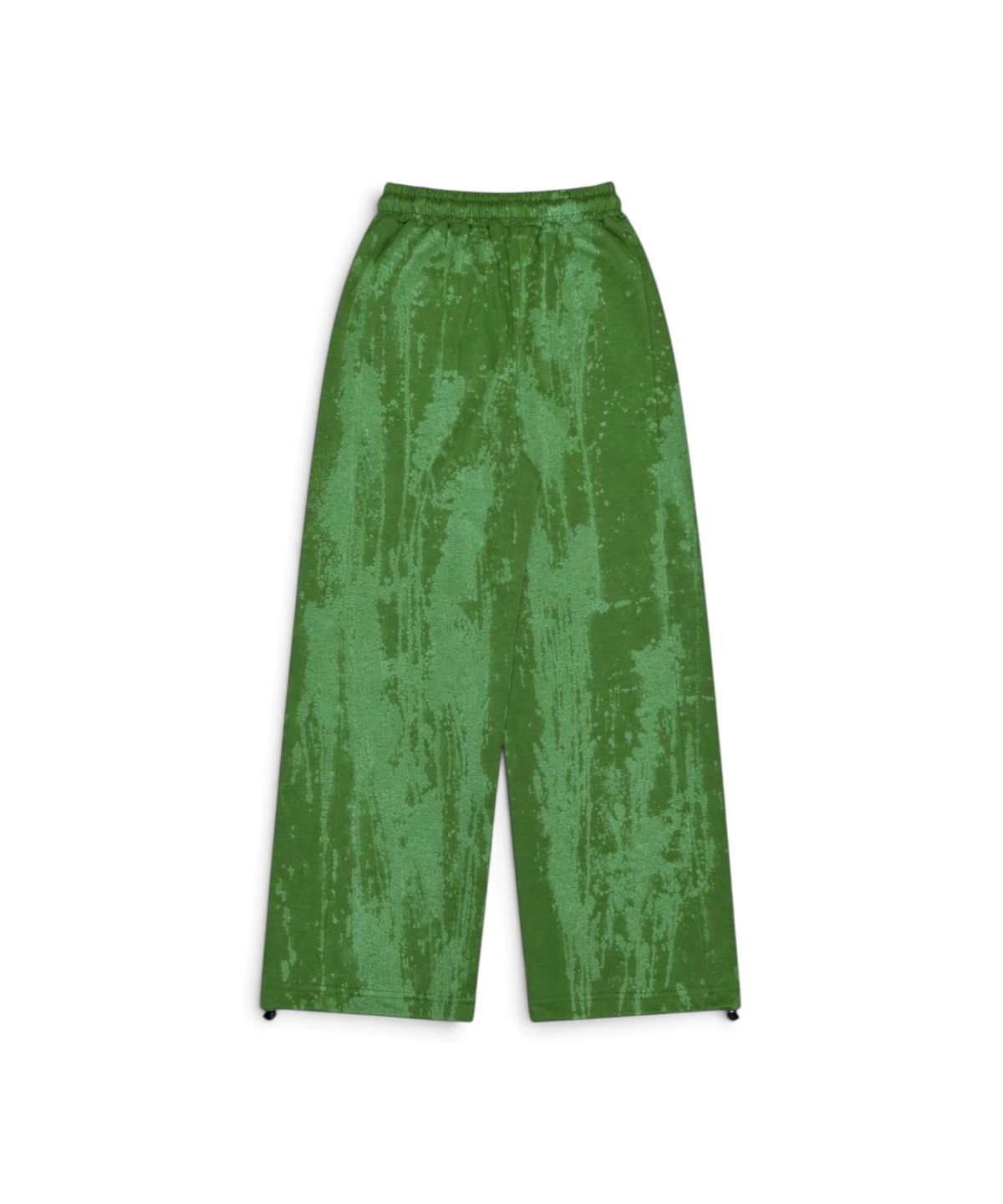 본슬리피(BORN SLIPPY) Drip Acid Wide Sweat Pants (Green)