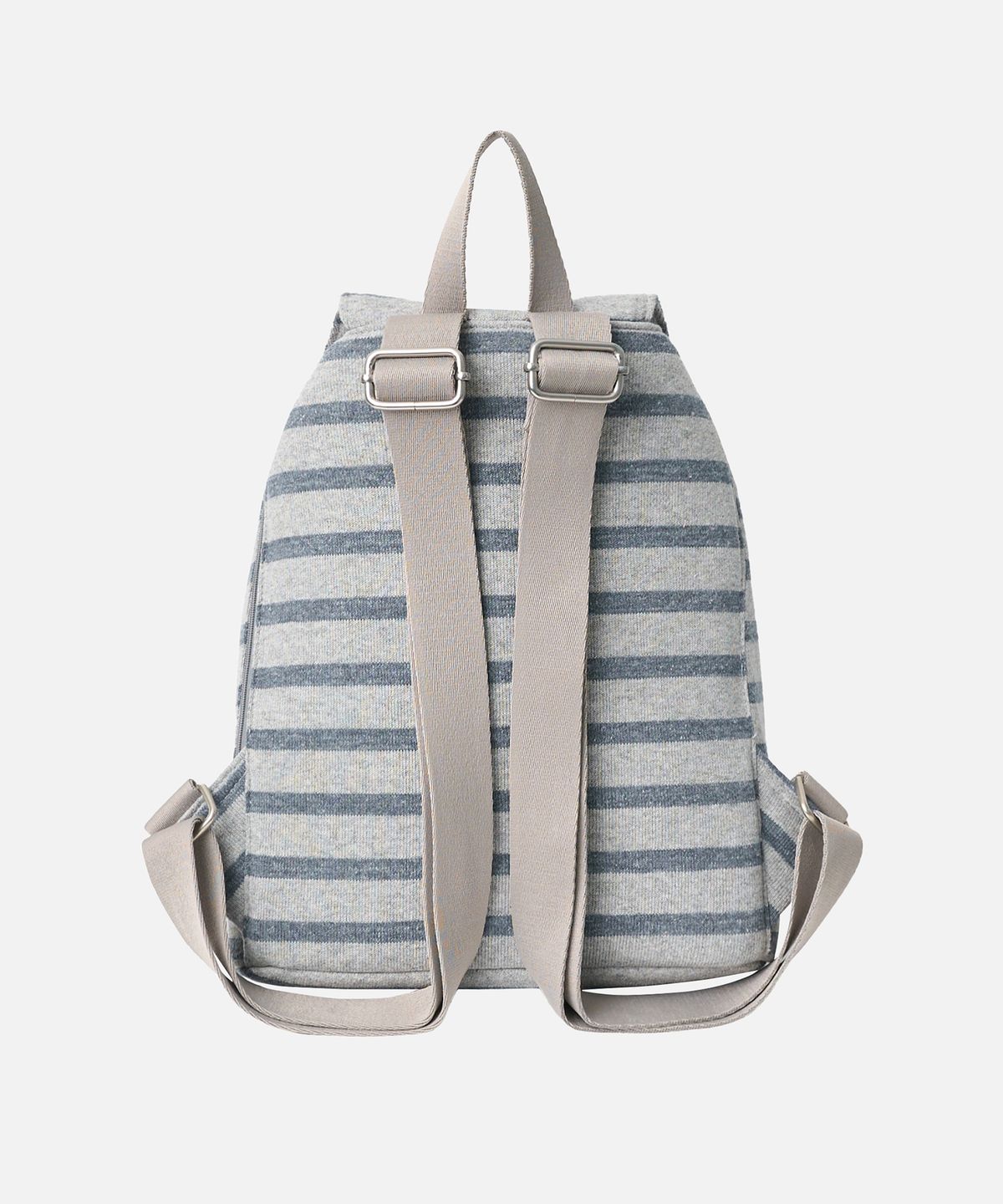 에르에르(ERER) Symbol Logo Striped Backpack Blue