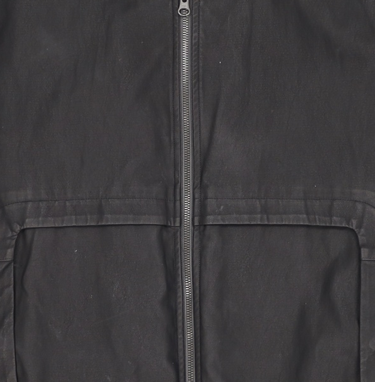 해칭룸(HATCHINGROOM) Square Jacket Faux Leather Black 2