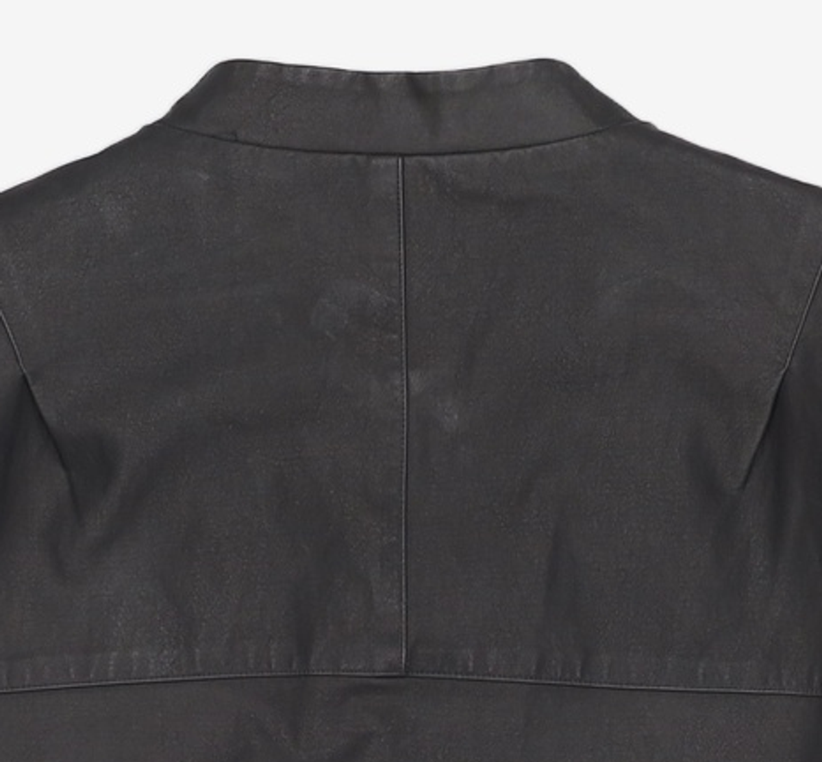 해칭룸(HATCHINGROOM) Square Jacket Faux Leather Black 2