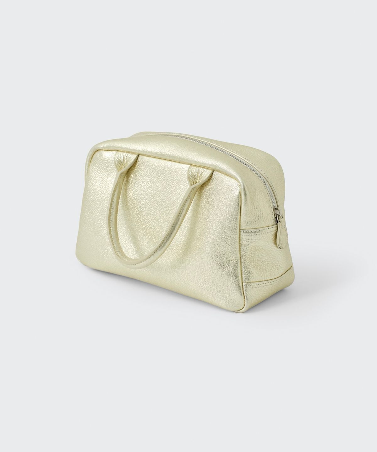 코스모스(COSMOSS) METALLIC BOSTON BAG (GOLD)
