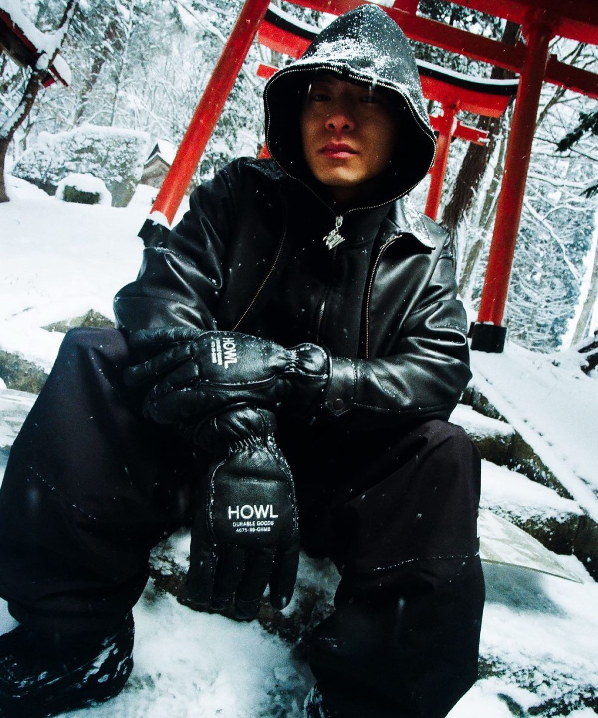 하울 서플라이(HOWL SUPPLY) 하이랜드 글러브 블랙 26/27