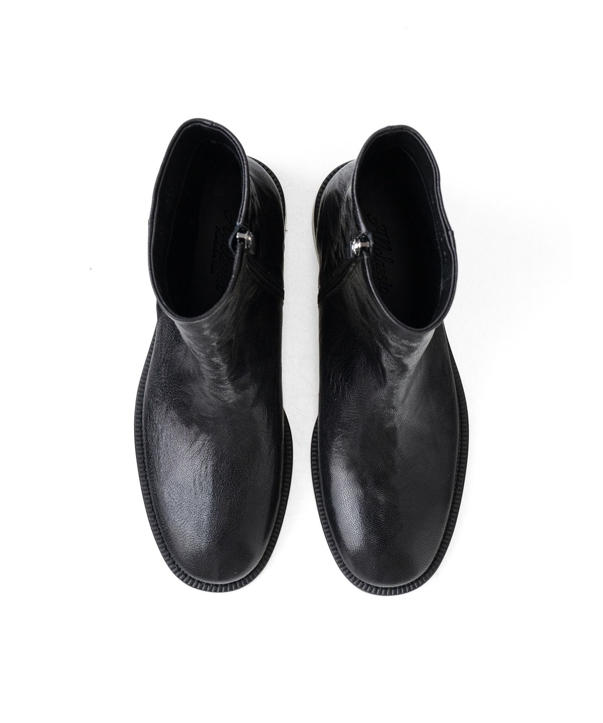 올클래식(ALLCLASSIC) Travie Zip-up Boots #1205 [Black]