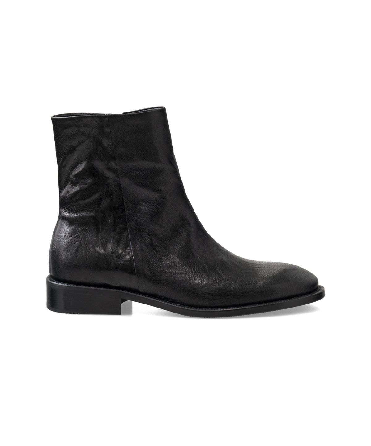 올클래식(ALLCLASSIC) Travie Zip-up Boots #1205 [Black]