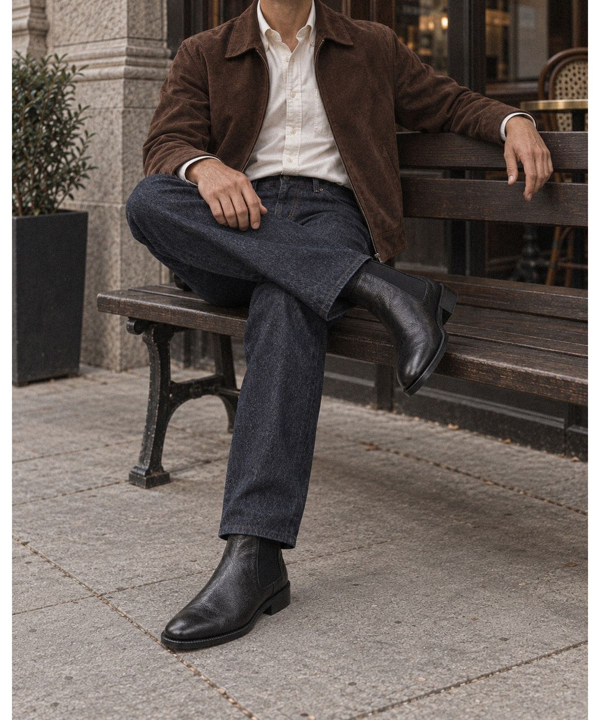 올클래식(ALLCLASSIC) Travie Chelsea Boots #1205 [Black]