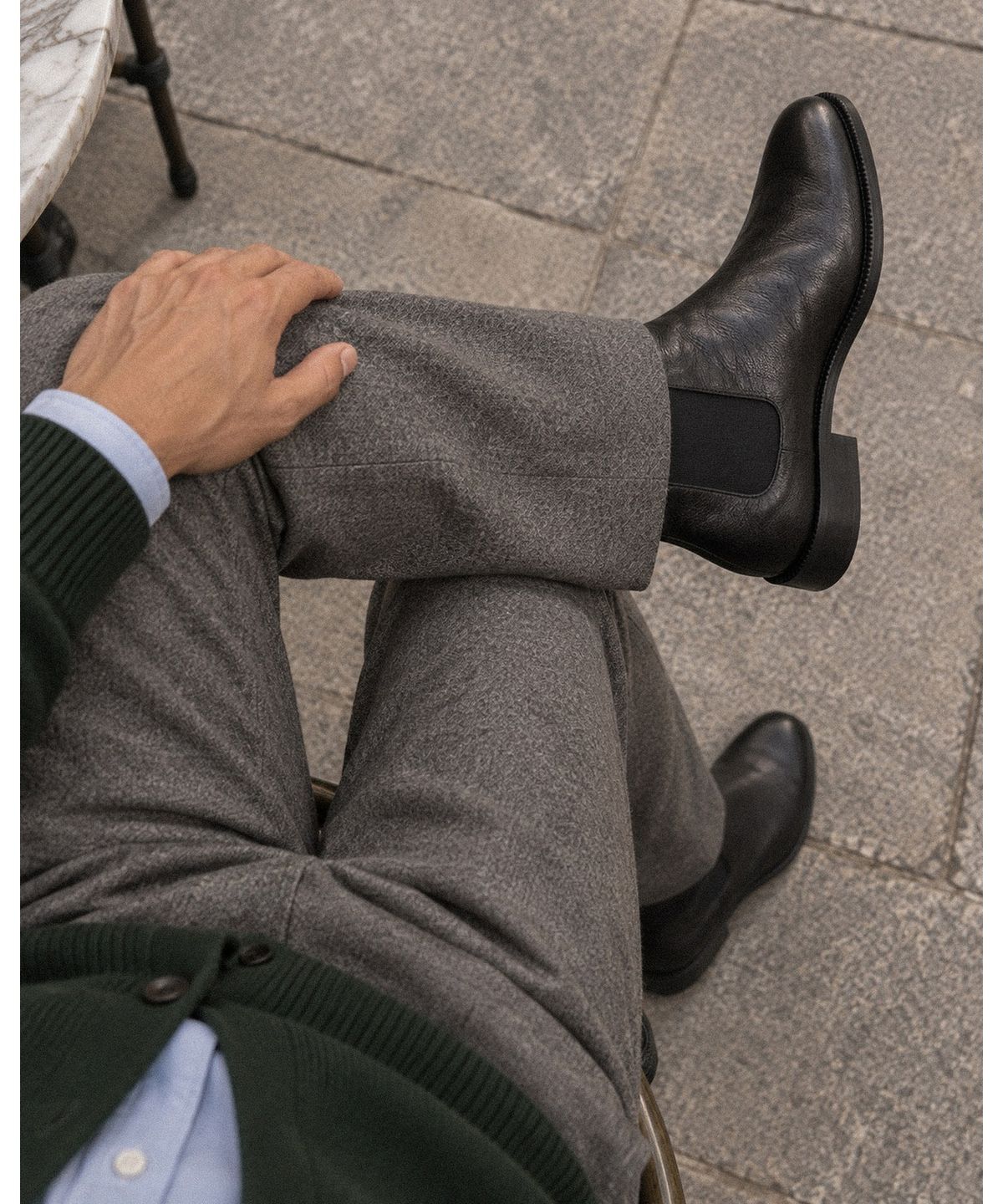 올클래식(ALLCLASSIC) Travie Chelsea Boots #1205 [Black]