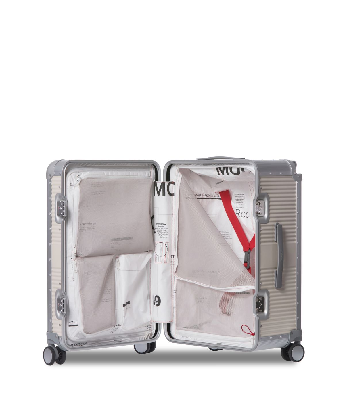 로우로우(RAWROW) MOON KIT 01 - R TRUNK 퓨전 (69L / 26인치)_Silver