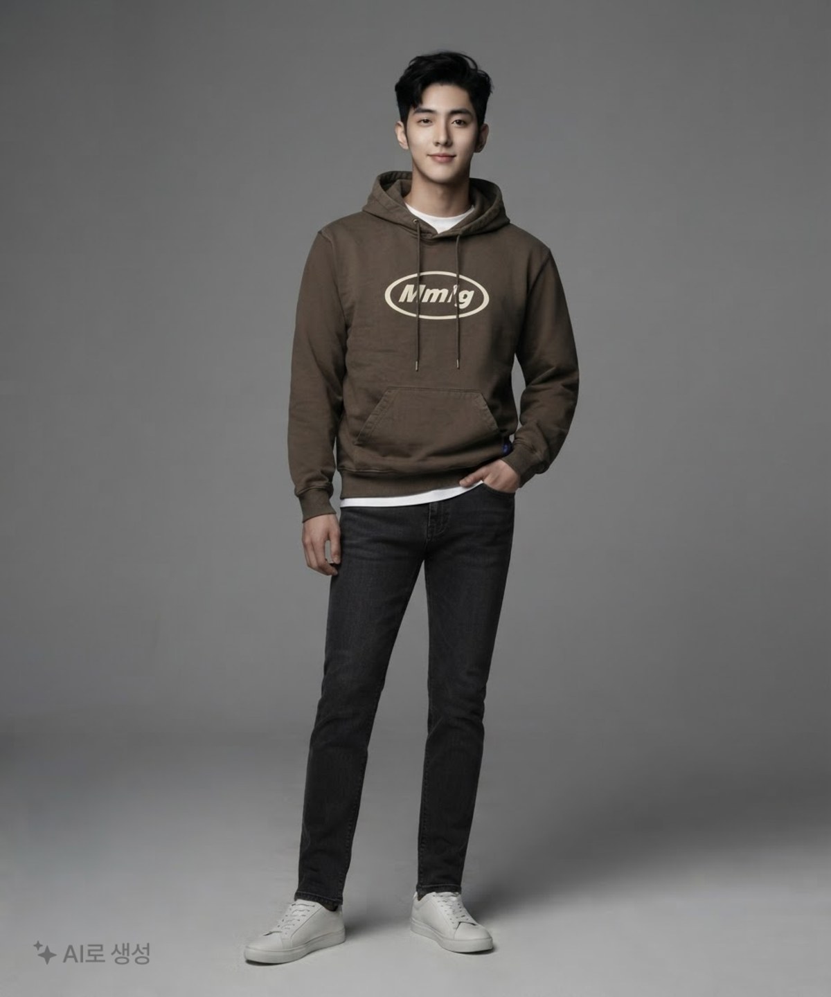 엠엠엘지(MMLG) [Mmlg] MMLG HOOD (KHAKI BROWN) M