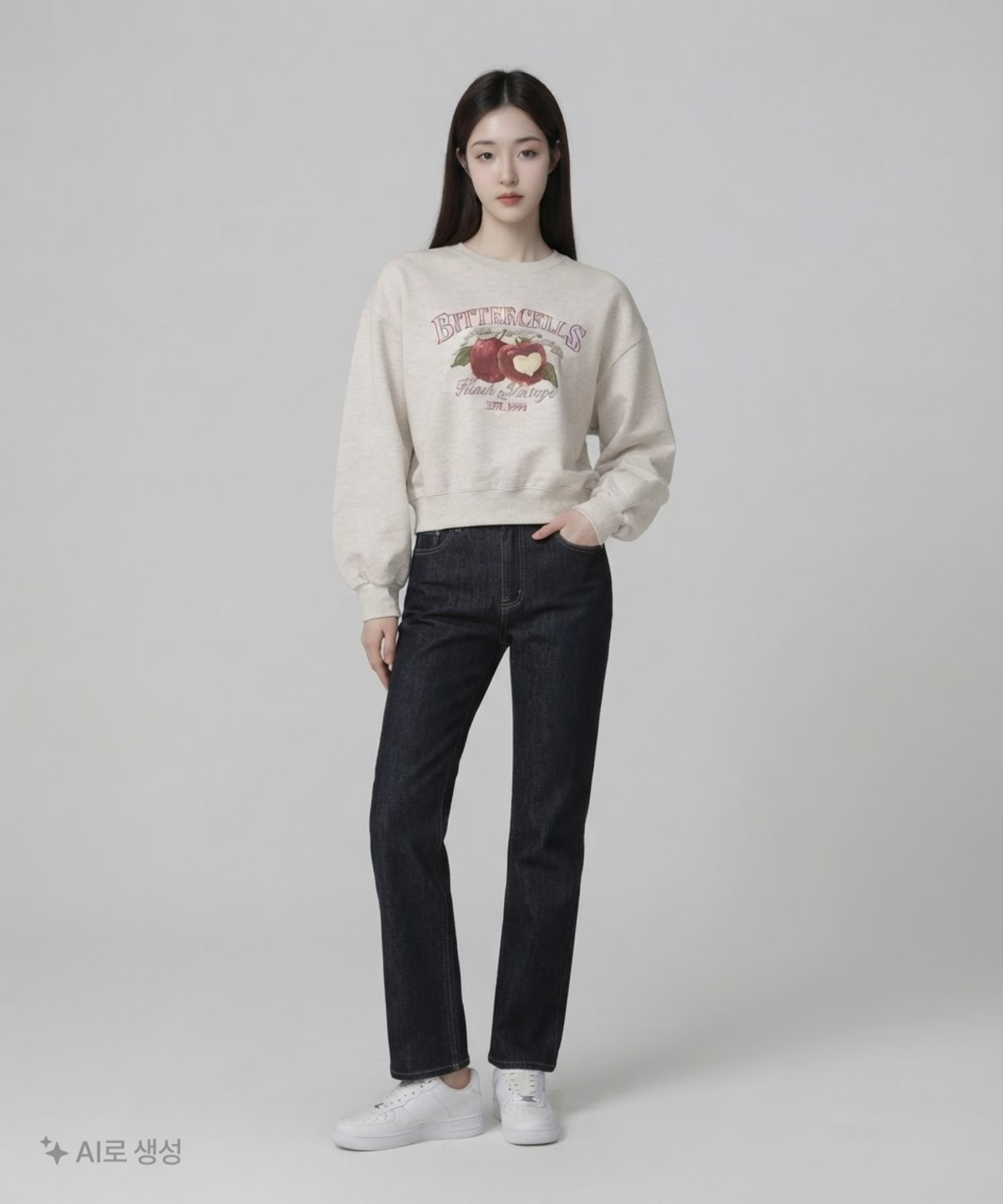 비터셀즈(BITTERCELLS) 레드애플 스웻셔츠 1