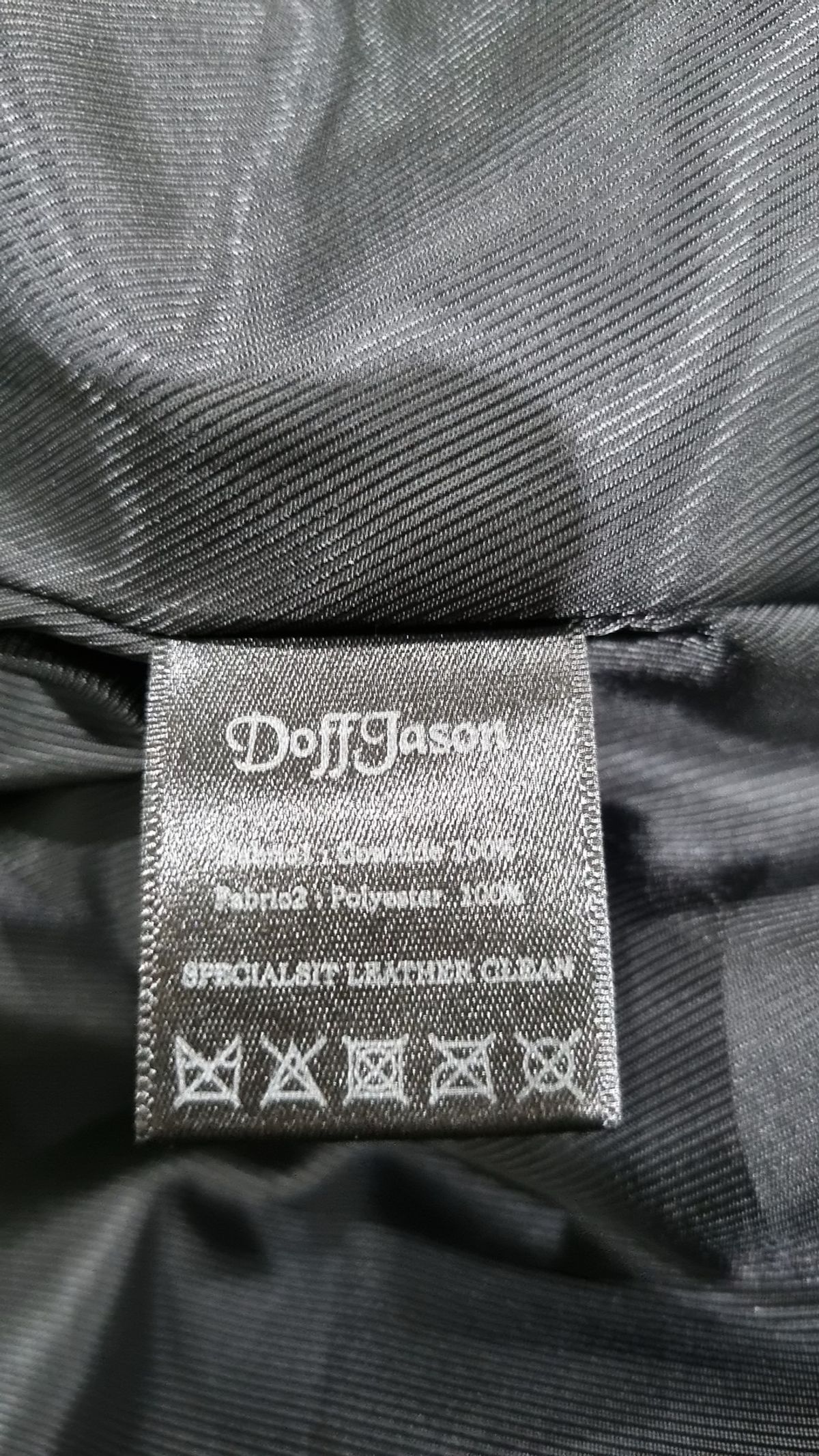 도프제이슨(DOFFJASON) 레더/라이더스 재킷 M