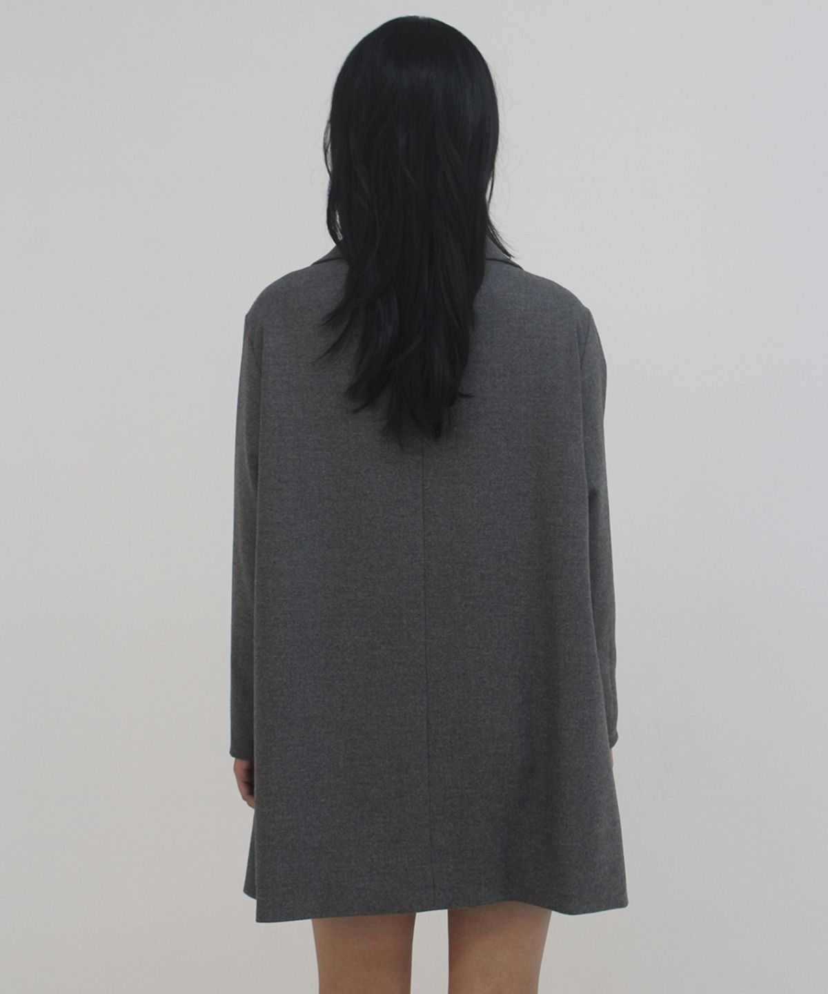 언어더컬러(ANOTHER COLOR) Round Collar Single Coat