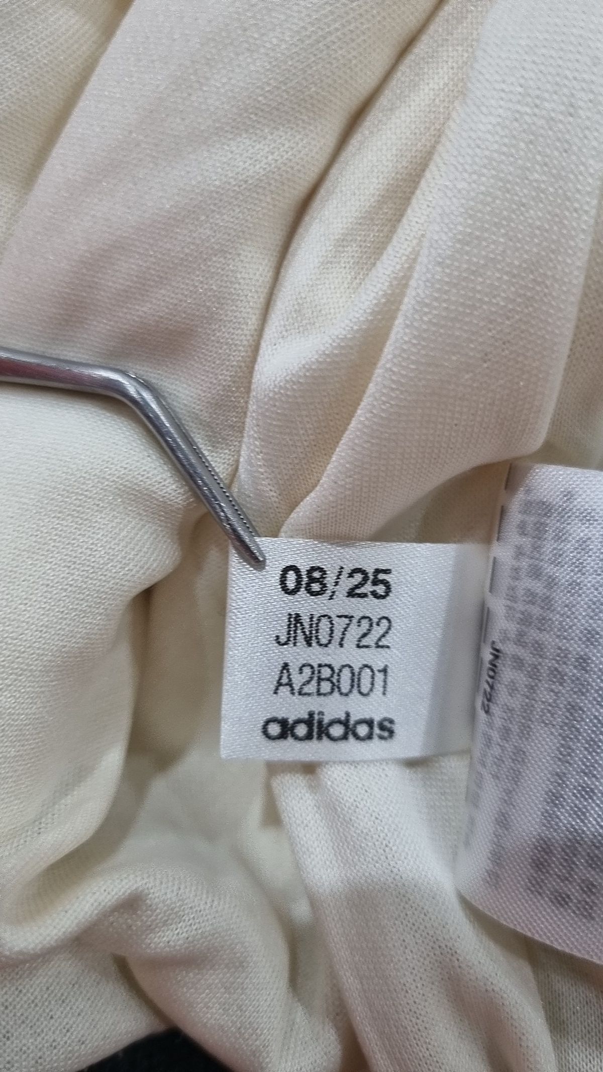 아디다스(ADIDAS) 컬러 재킷 - 크림화이트 / JN0722 S