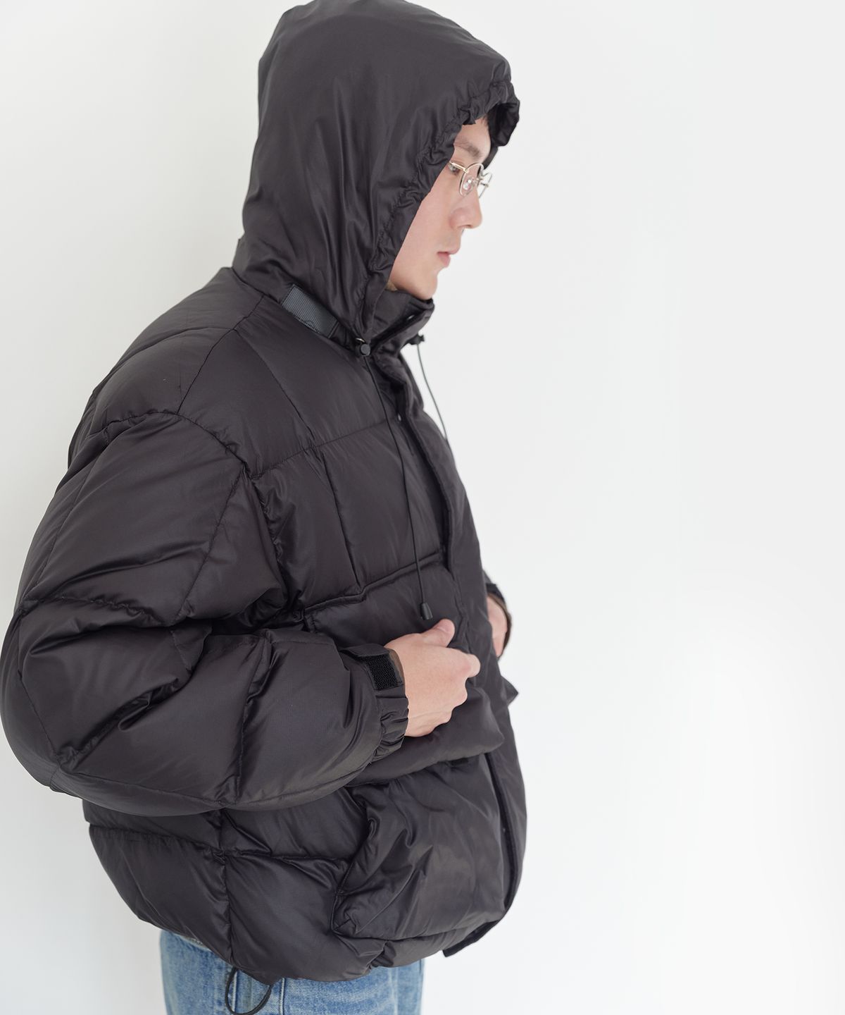 누아클레(NUAKLE) (m) 오스트 필드 덕다운 점퍼_블랙
