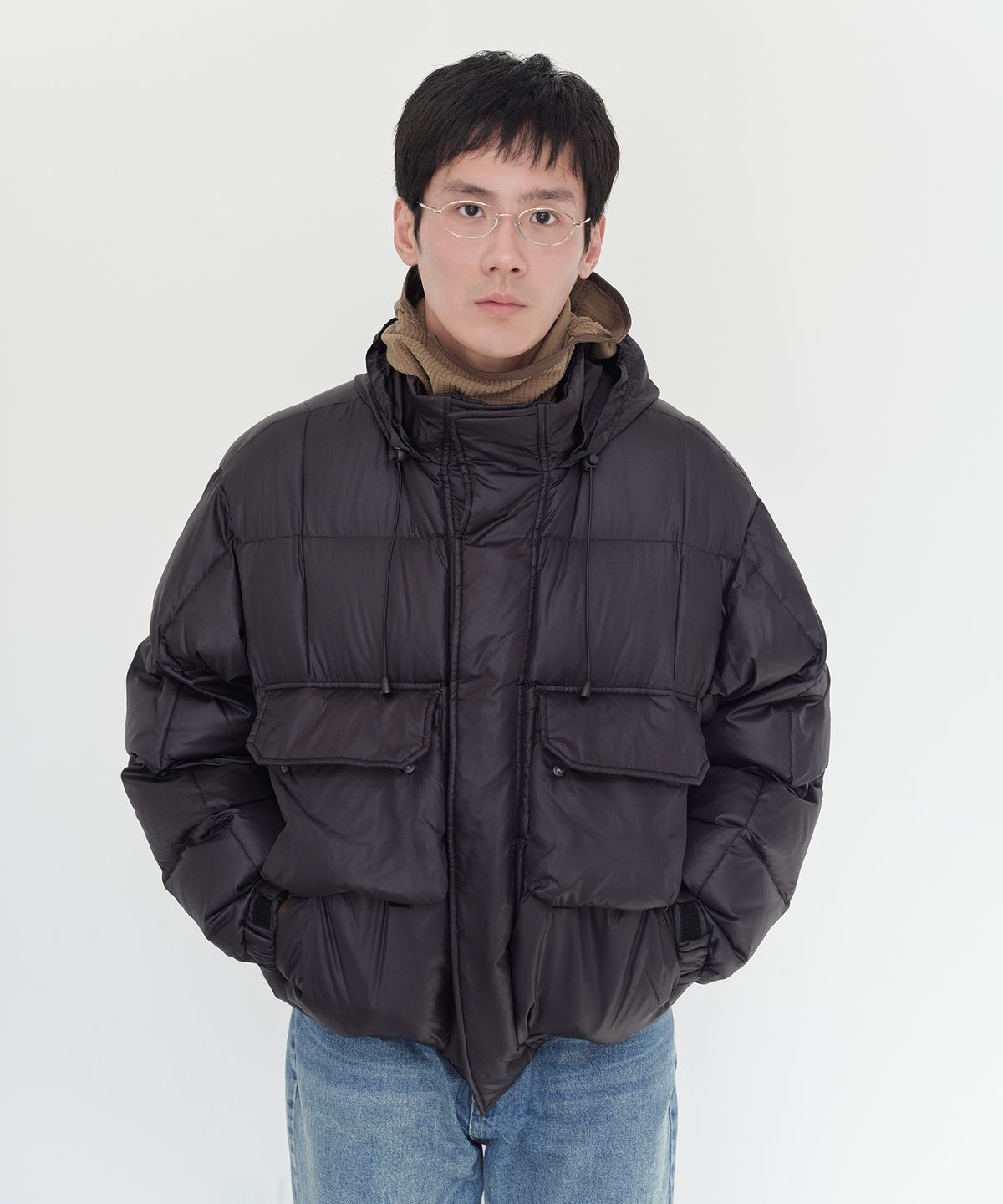 누아클레(NUAKLE) (m) 오스트 필드 덕다운 점퍼_블랙