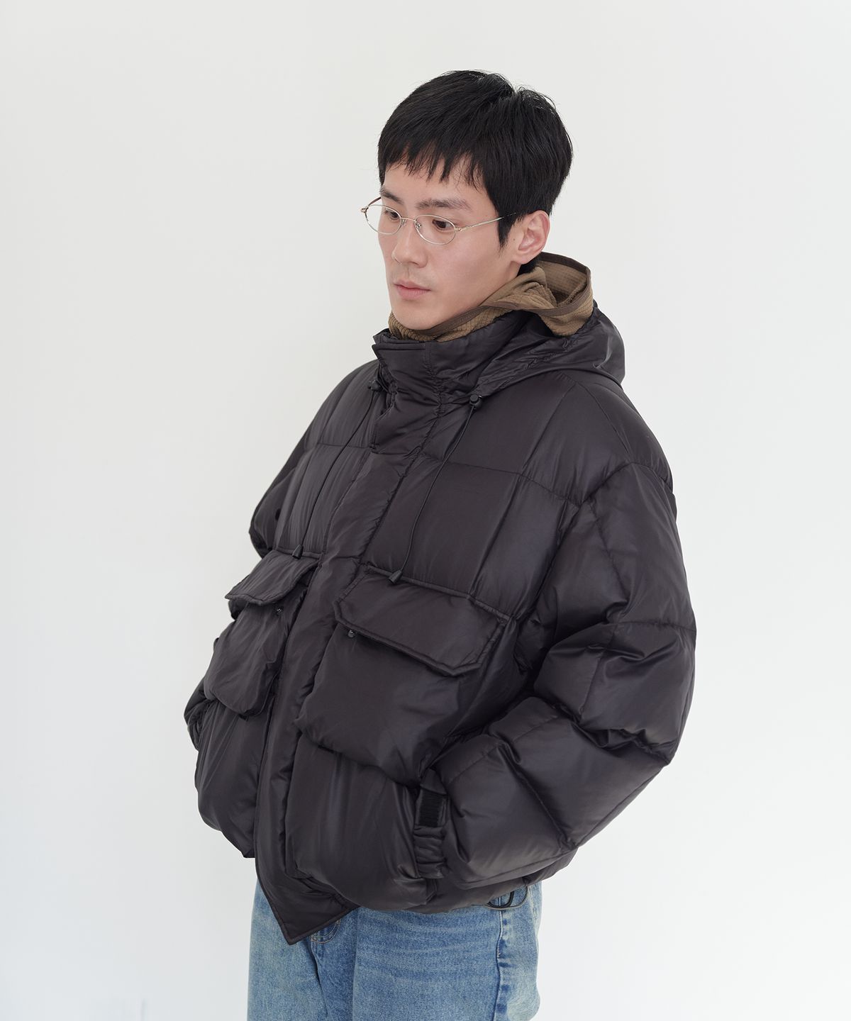 누아클레(NUAKLE) (m) 오스트 필드 덕다운 점퍼_블랙