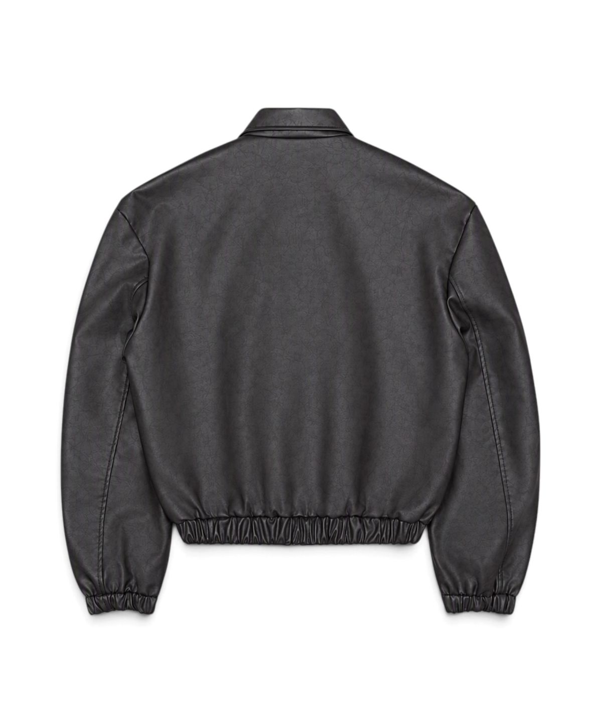 본슬리피(BORN SLIPPY) Crystal Stud Noir Leather Blouson (Brown)
