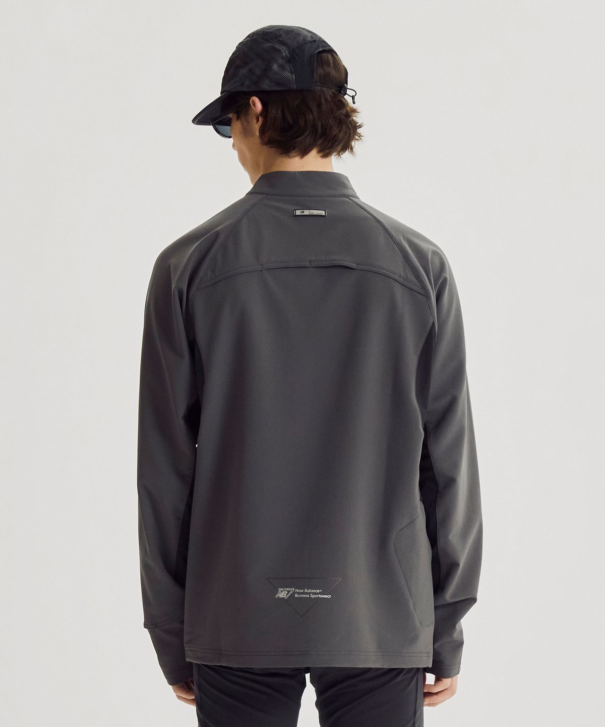 뉴발란스(NEW BALANCE) NBMDG45903 / UNI RC 하이브리드 스탠넥 베이스레이어 (GRAY)