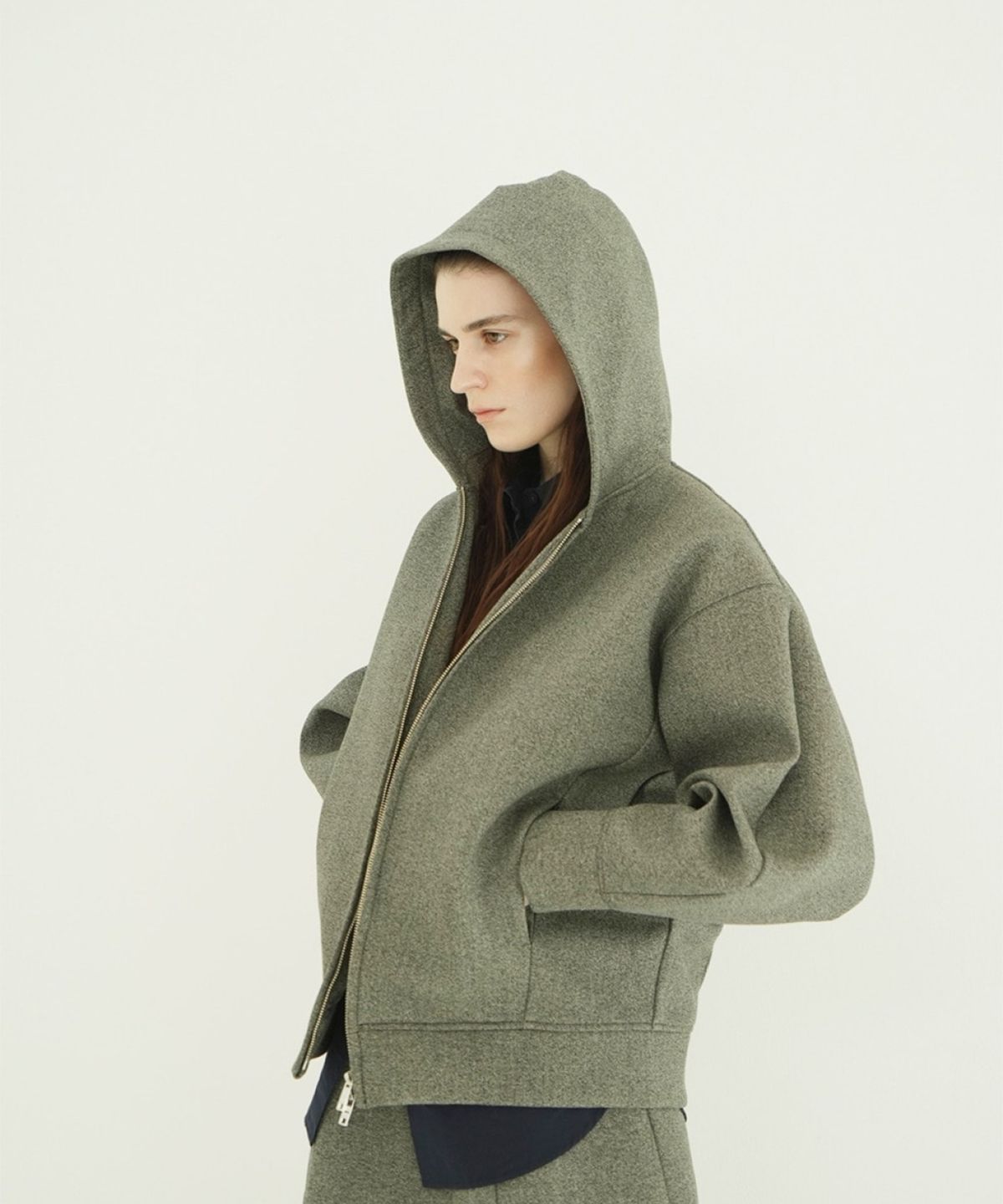 클라네(CLANE) CONSTRUCTIVE BONDING HOODIE