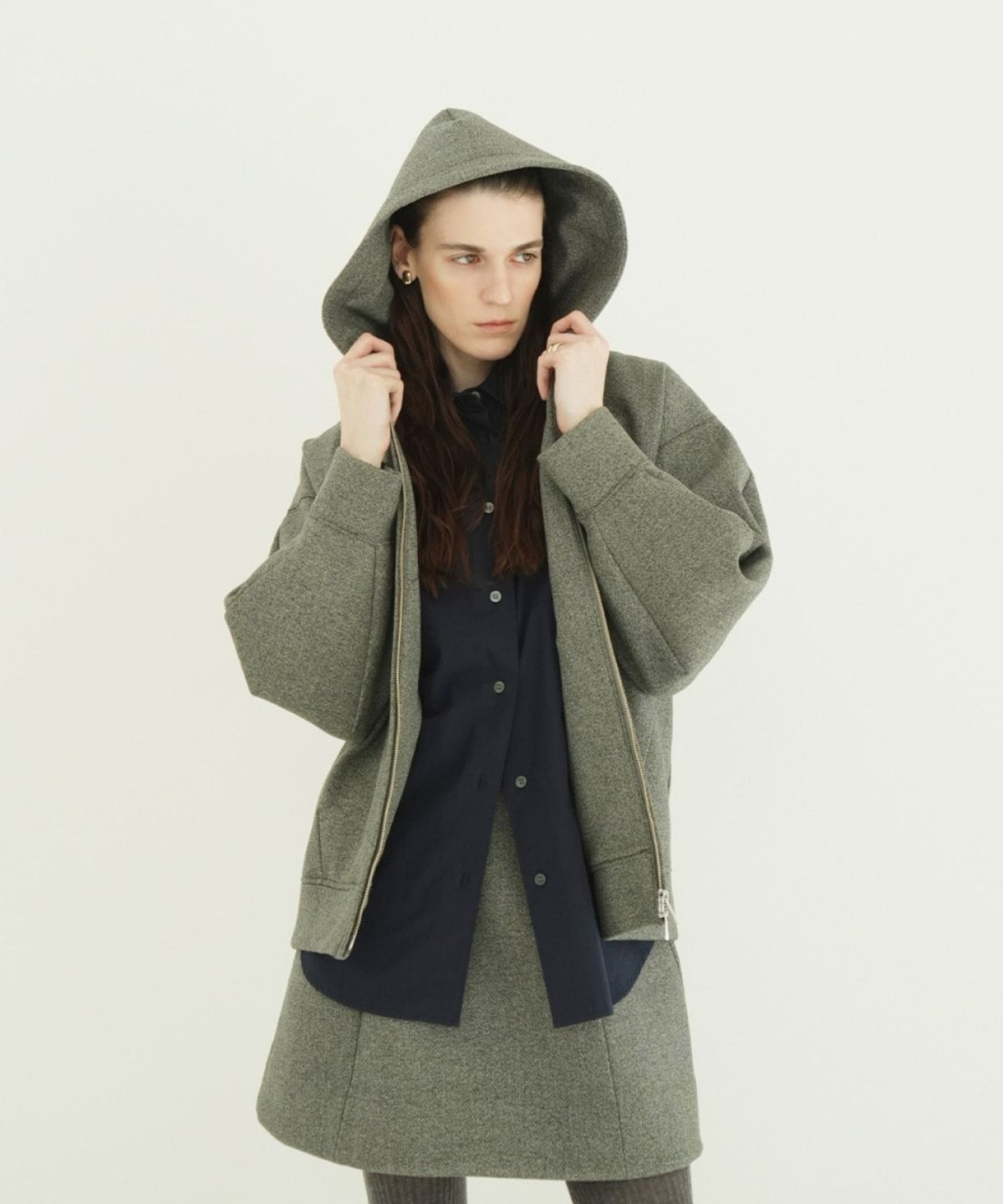 클라네(CLANE) CONSTRUCTIVE BONDING HOODIE
