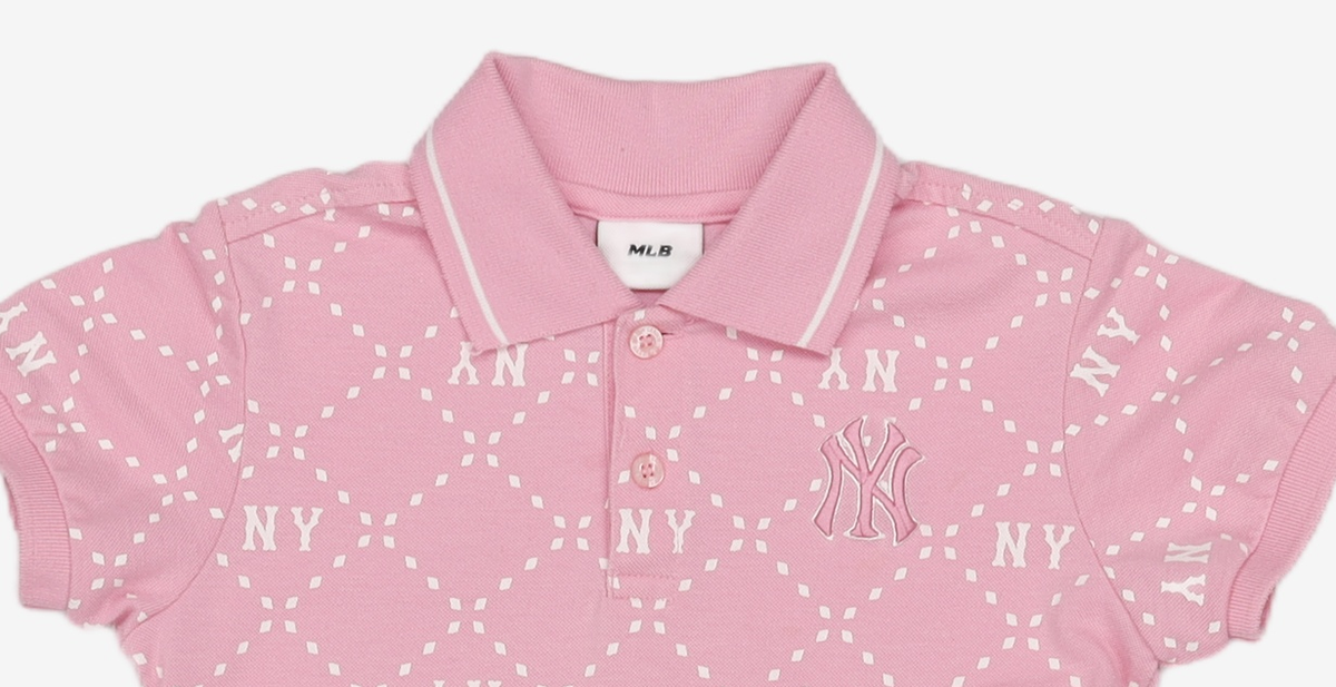 엠엘비 키즈(MLB KIDS) 다이아 모노그램 피케 원피스 NY 120