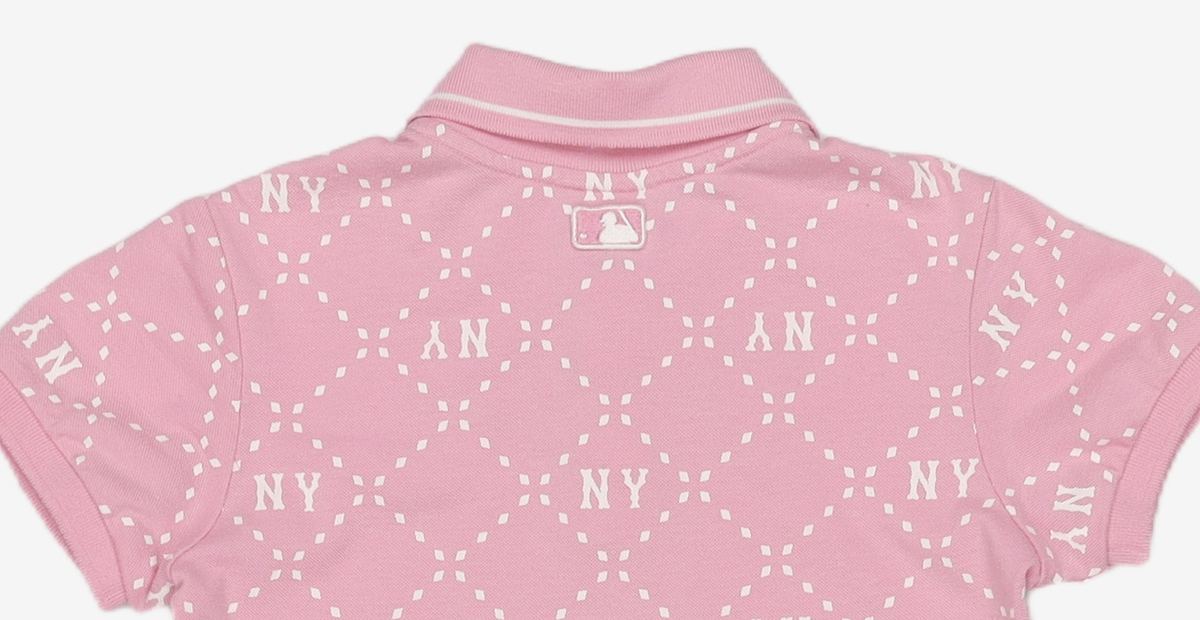 엠엘비 키즈(MLB KIDS) 다이아 모노그램 피케 원피스 NY 120