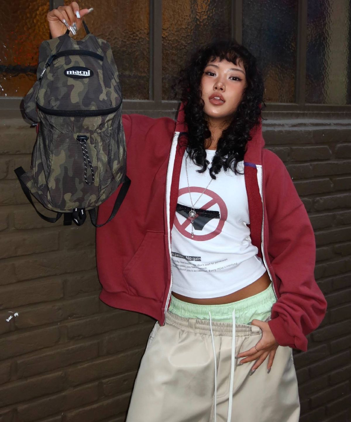 마크니(MACNI) BLAZER BACKPACK R CAMO KHAKI