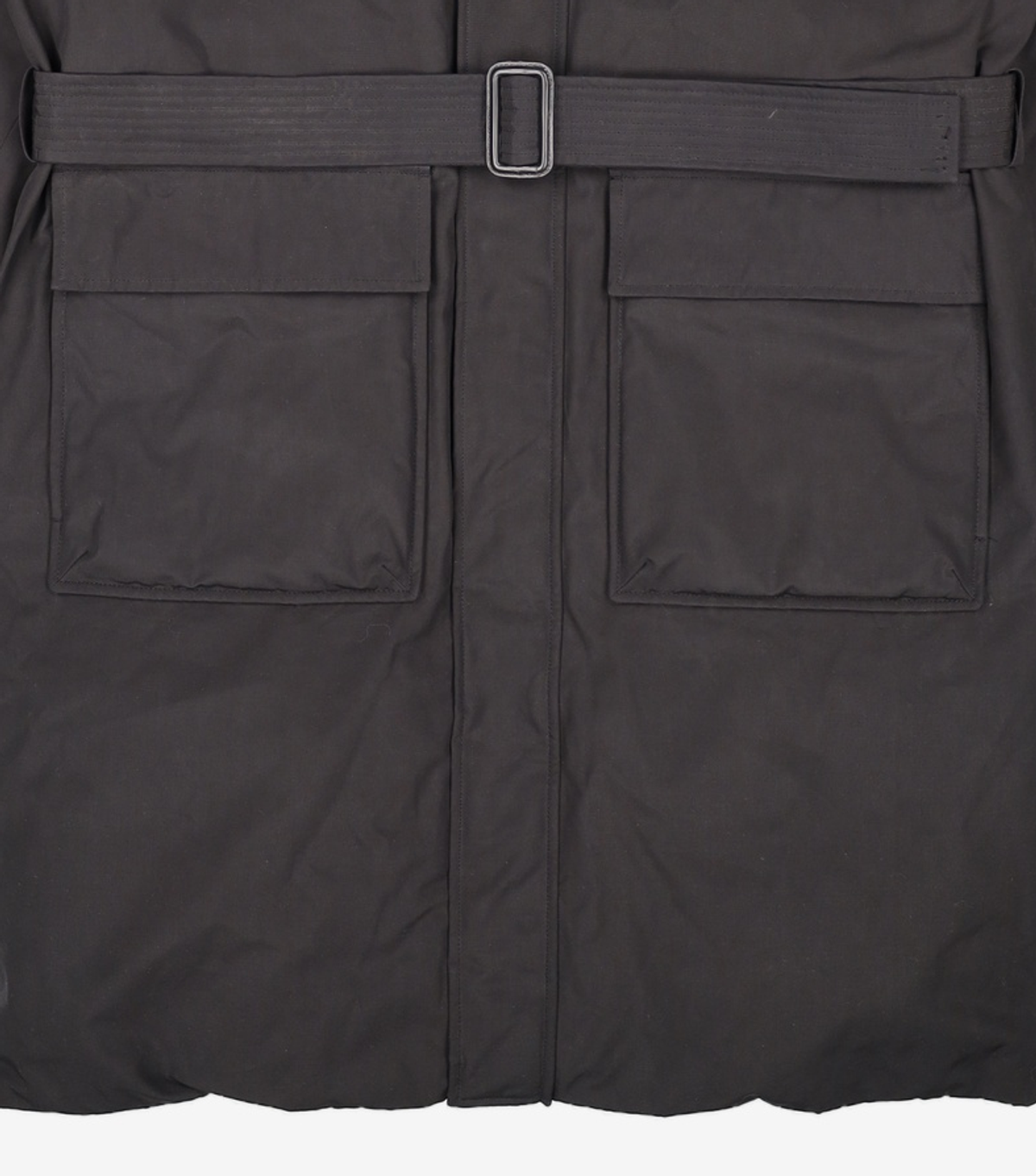 메종미네드(MAISON MINED) BLACK DOUBLE LONG GOOSE DOWN S